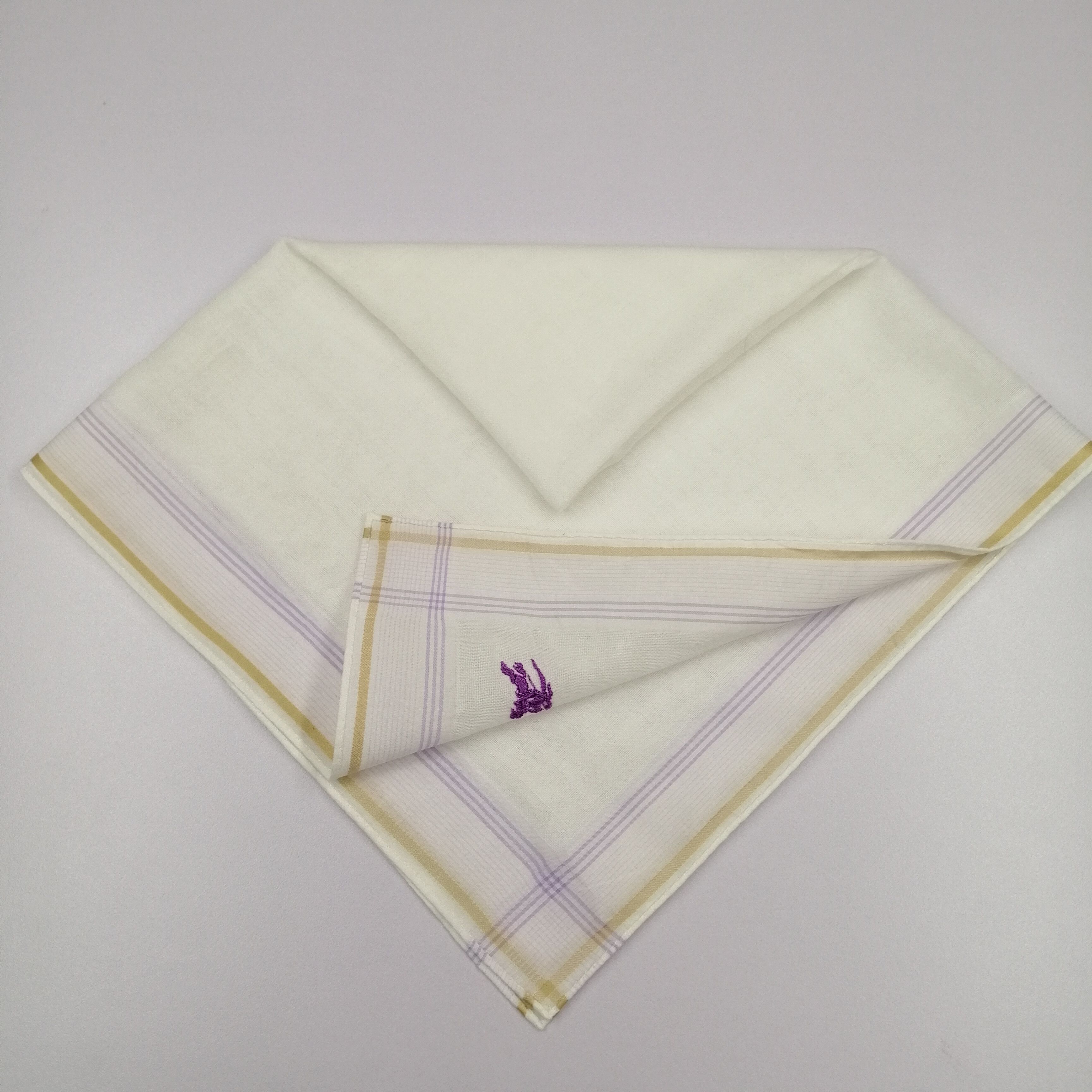 Burberry × Vintage Burberry Handkerchief/Neckerchief/Bandana-KD1172 Size ONE SIZE - 3 Thumbnail