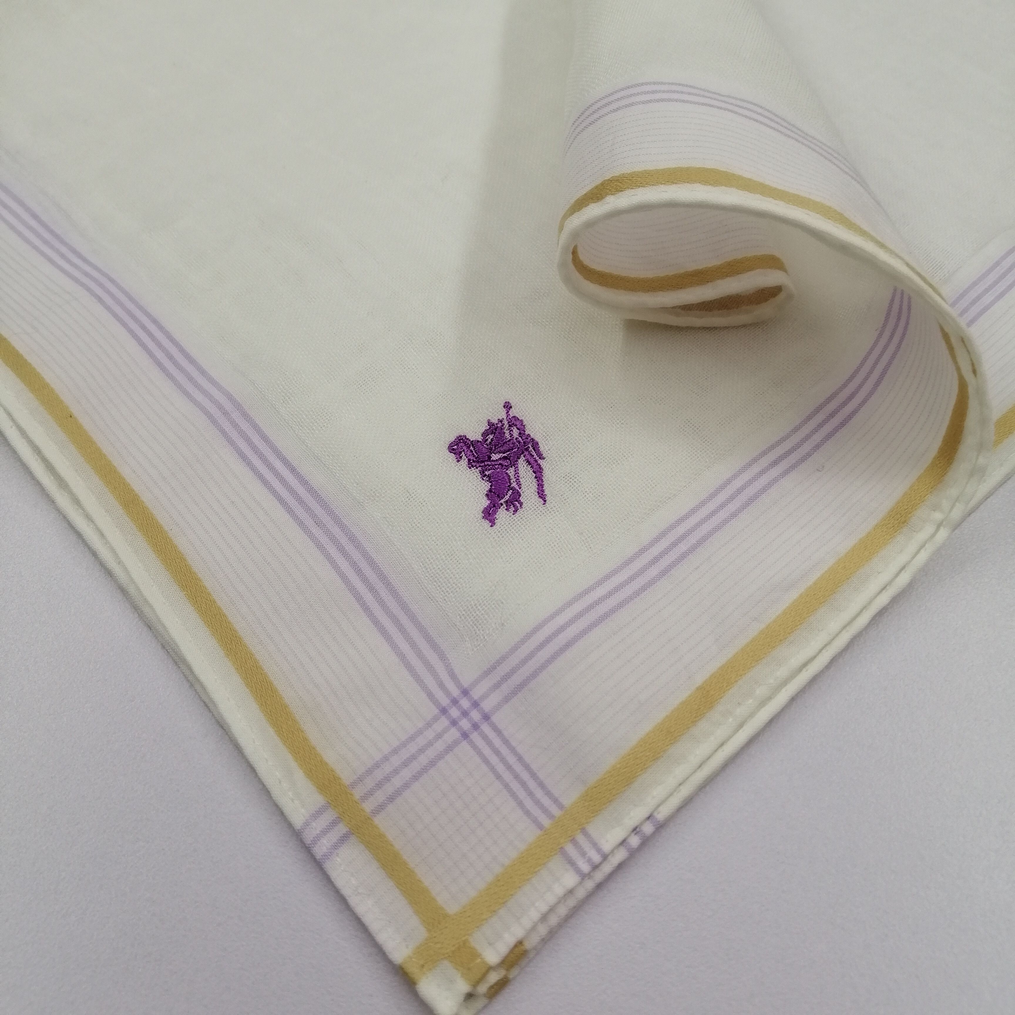 Burberry × Vintage Burberry Handkerchief/Neckerchief/Bandana-KD1172 Size ONE SIZE - 2 Thumbnail