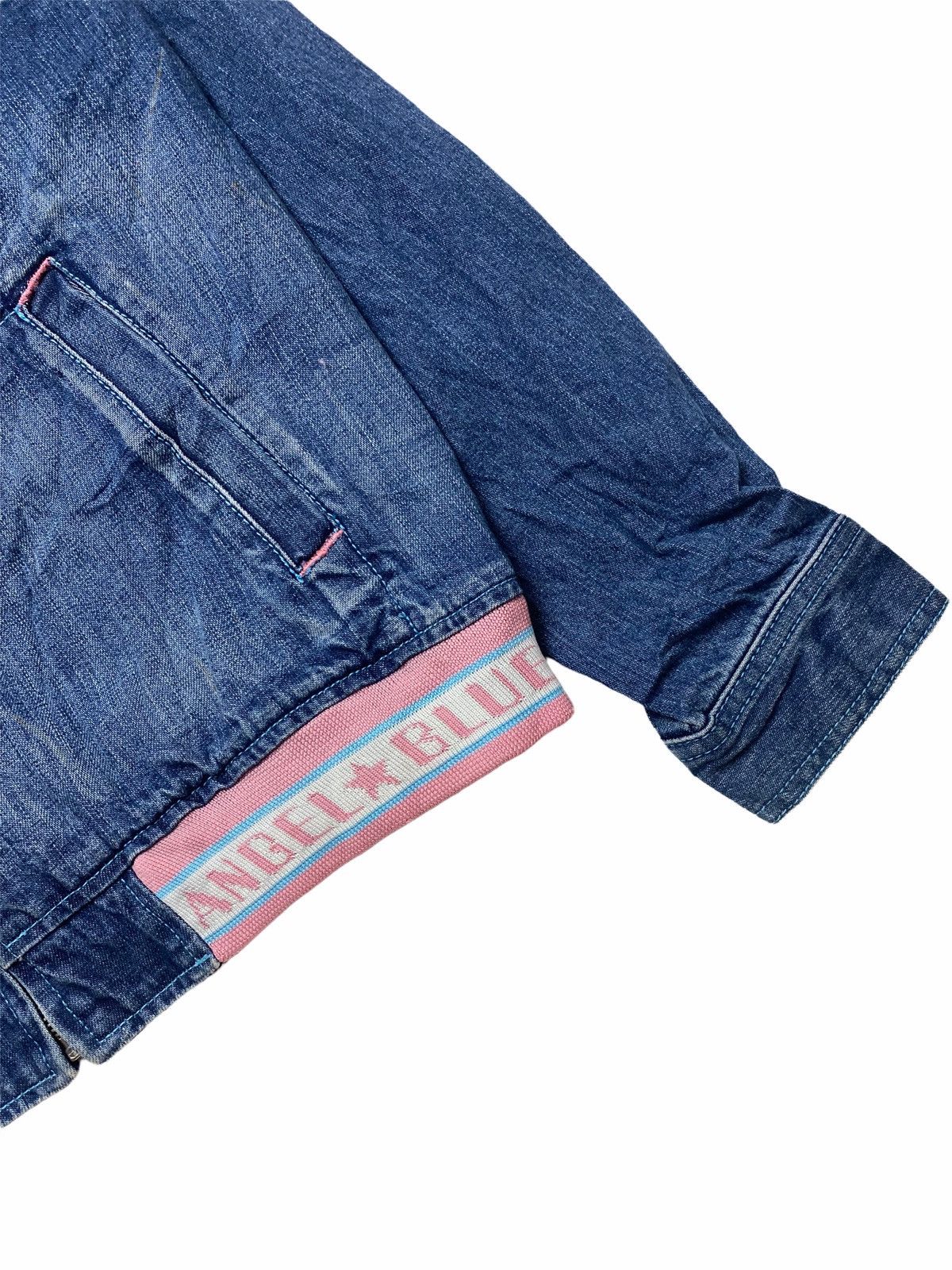 Japanese Brand 1990s Angel Blue - Washed Denim Work Jacket Size US M / EU 48-50 / 2 - 7 Thumbnail