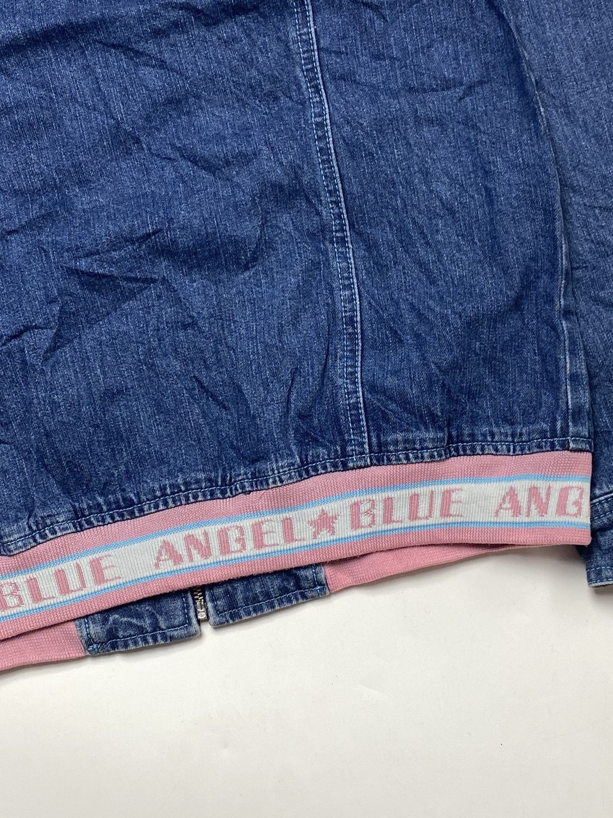 Japanese Brand 1990s Angel Blue - Washed Denim Work Jacket Size US M / EU 48-50 / 2 - 11 Thumbnail