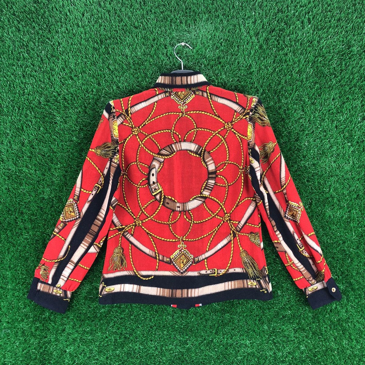 Japanese Brand × Vintage Vintage 90's Fullprint Women Shirt by Lotcham Size XS / US 0-2 / IT 36-38 - 4 Thumbnail