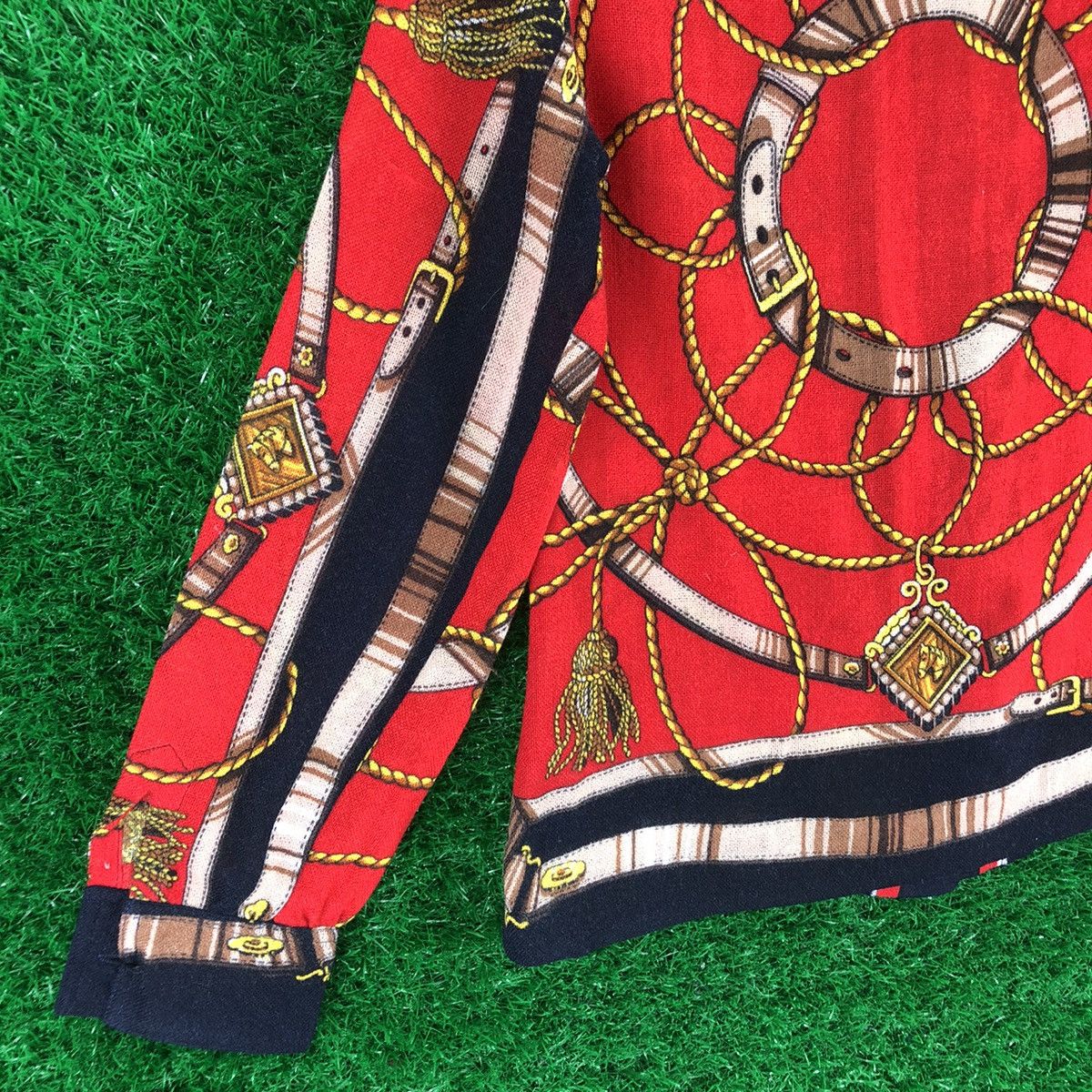 Japanese Brand × Vintage Vintage 90's Fullprint Women Shirt by Lotcham Size XS / US 0-2 / IT 36-38 - 6 Thumbnail