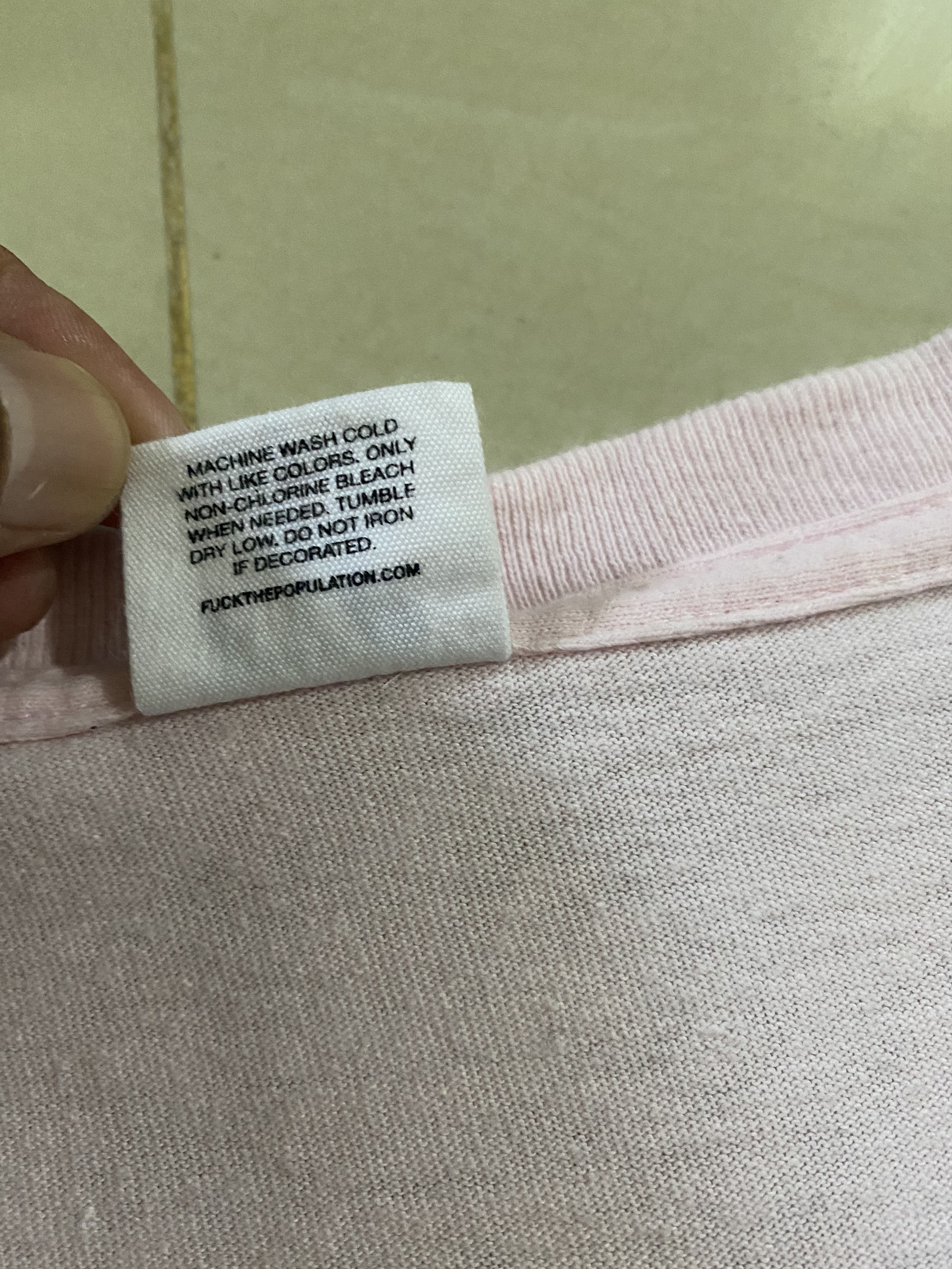 Fuck The Population FTP.Fuck The Population Shirt Size US L / EU 52-54 / 3 - 6 Thumbnail