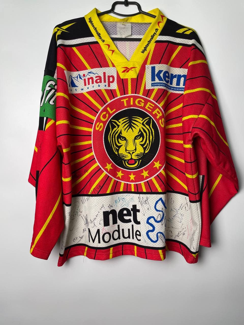 Reebok × Vintage SCL Tigers retro vintage Reebok ice hockey jersey shirt Size US M / EU 48-50 / 2 - 1 Thumbnail