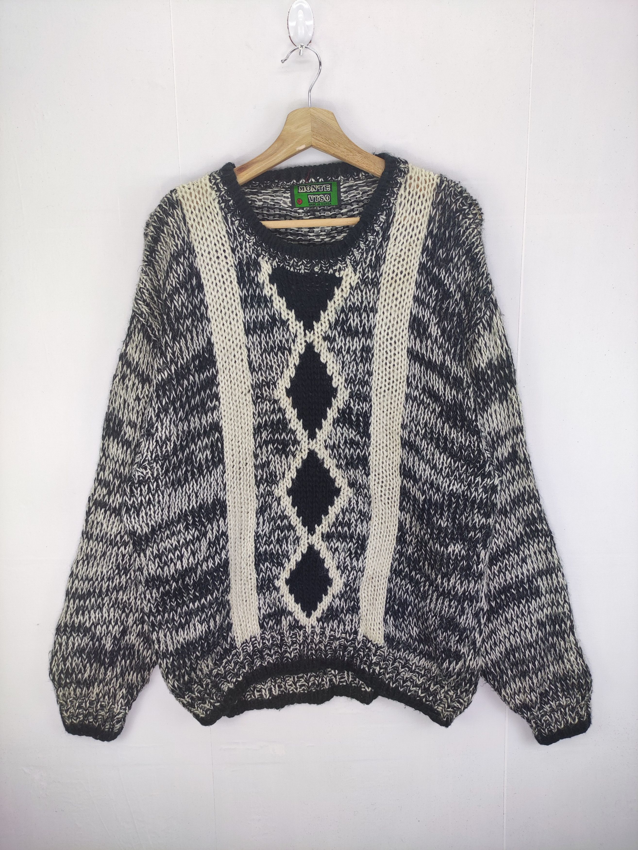 Vintage Monte Viso knit Sweater Jumper
