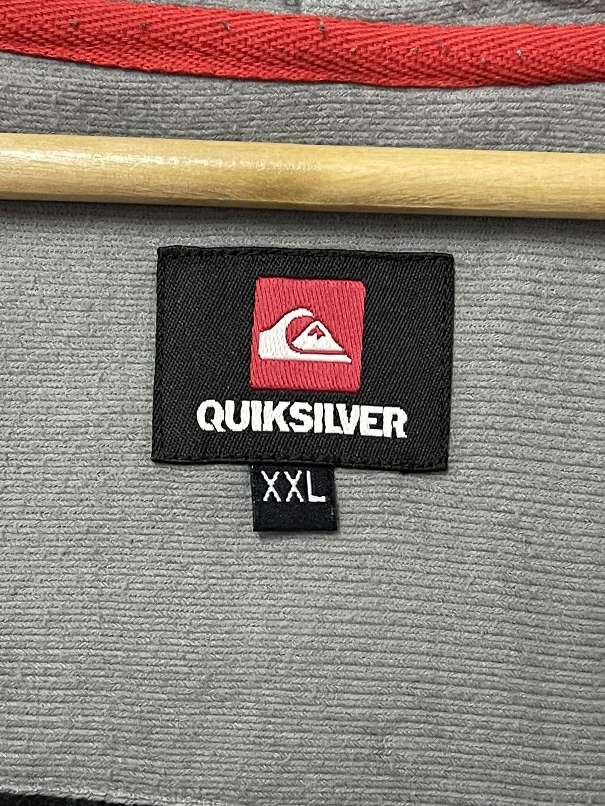 Quiksilver × Vintage Vintage Quiksilver Full Print Zipper Hoodie Size US L / EU 52-54 / 3 - 8 Thumbnail