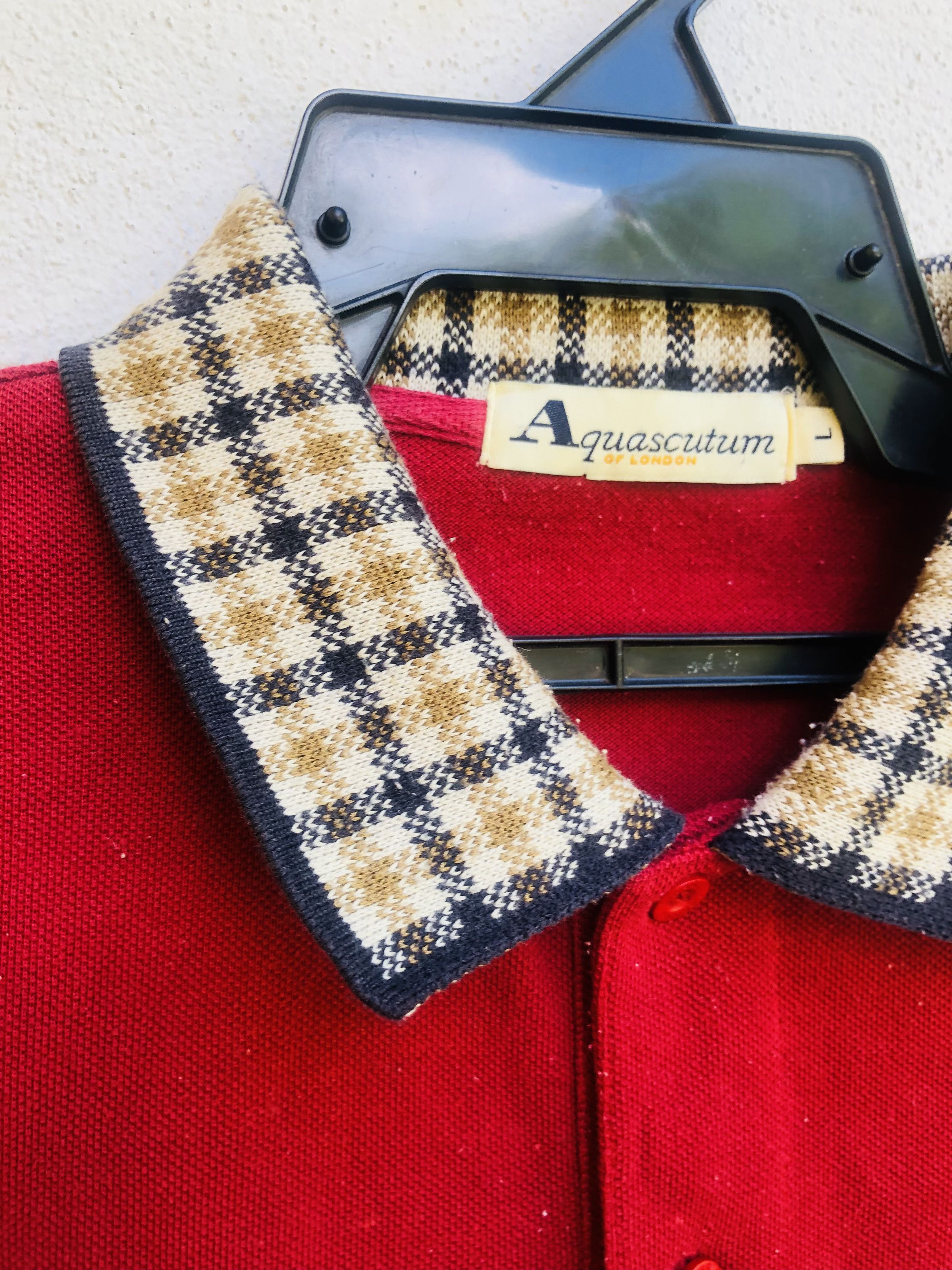 Aquascutum × Vintage Vintage Aquascuntum Designer Fashion Style Shirt Size US L / EU 52-54 / 3 - 6 Thumbnail