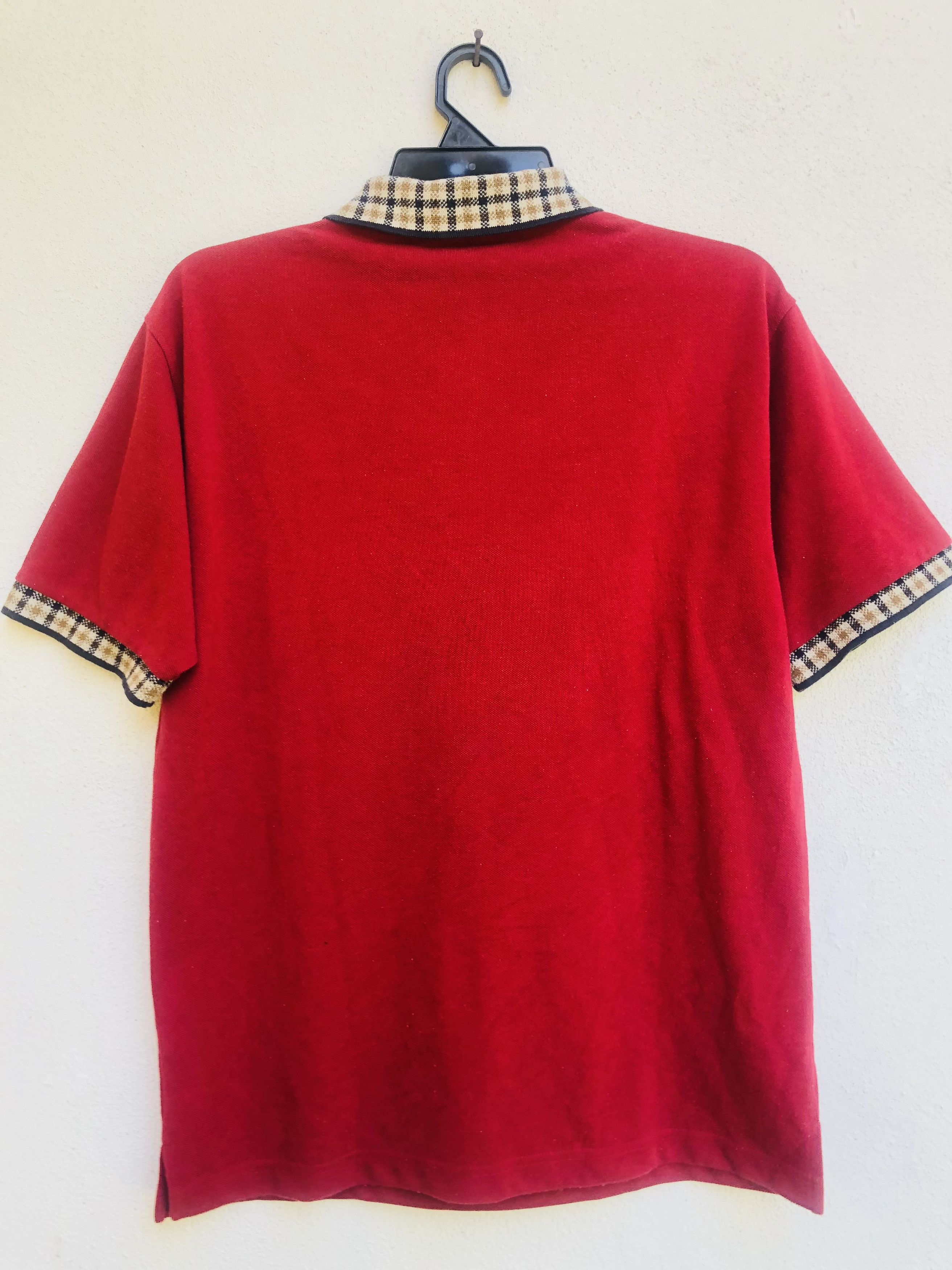 Aquascutum × Vintage Vintage Aquascuntum Designer Fashion Style Shirt Size US L / EU 52-54 / 3 - 2 Thumbnail
