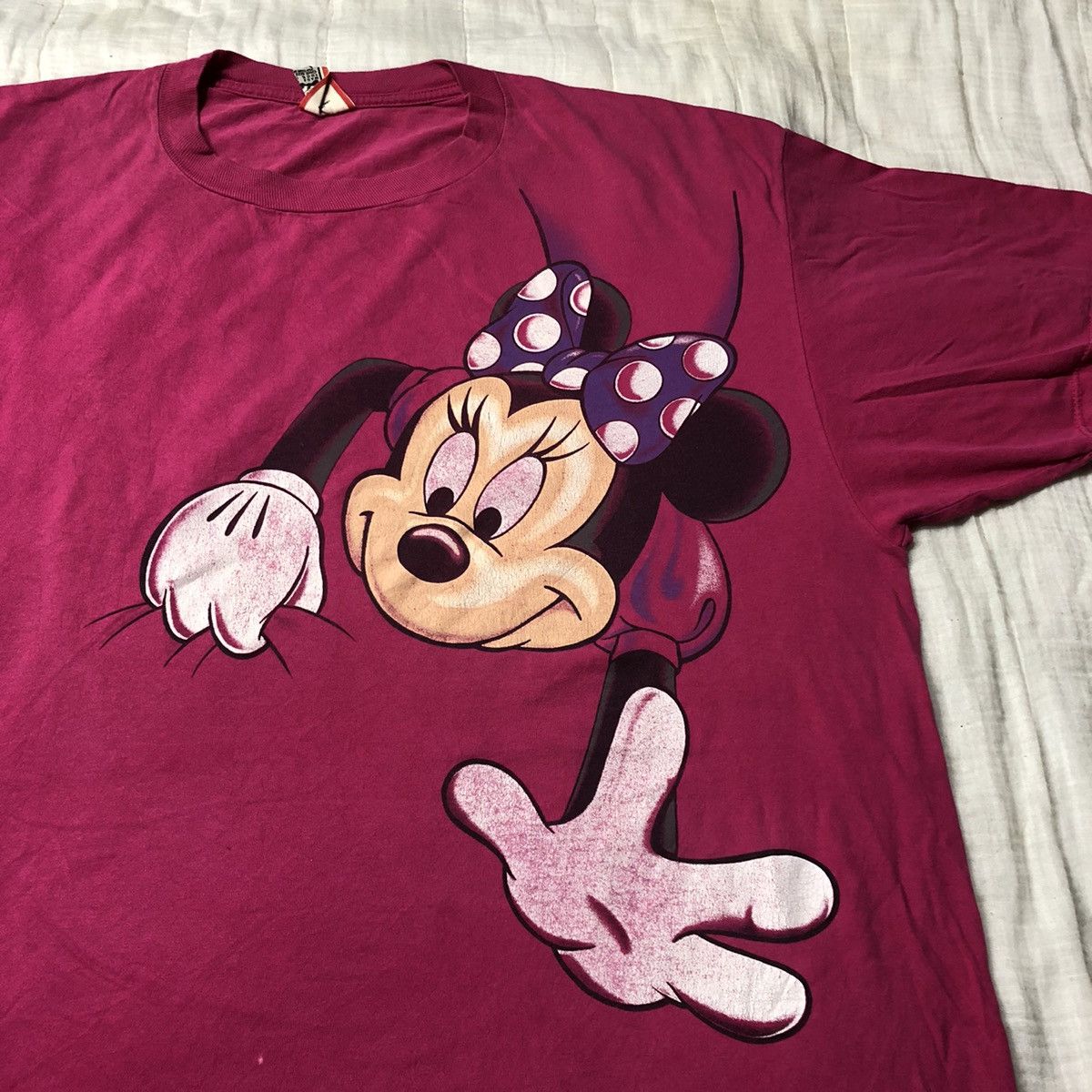 Mickey Mouse Vintage Minnie Mouse Made In USA T Shirt Size US XXL / EU 58 / 5 - 1 Thumbnail