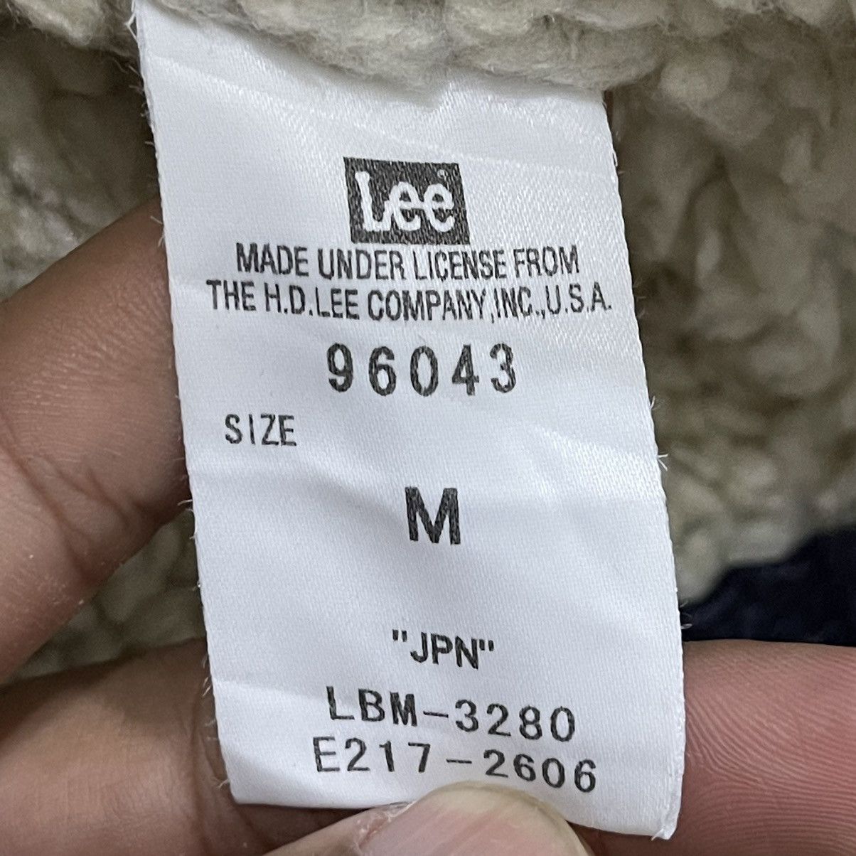 Lee Vintage 90s Lee Storm Rider Shearling Jacket Size US M / EU 48-50 / 2 - 10 Thumbnail