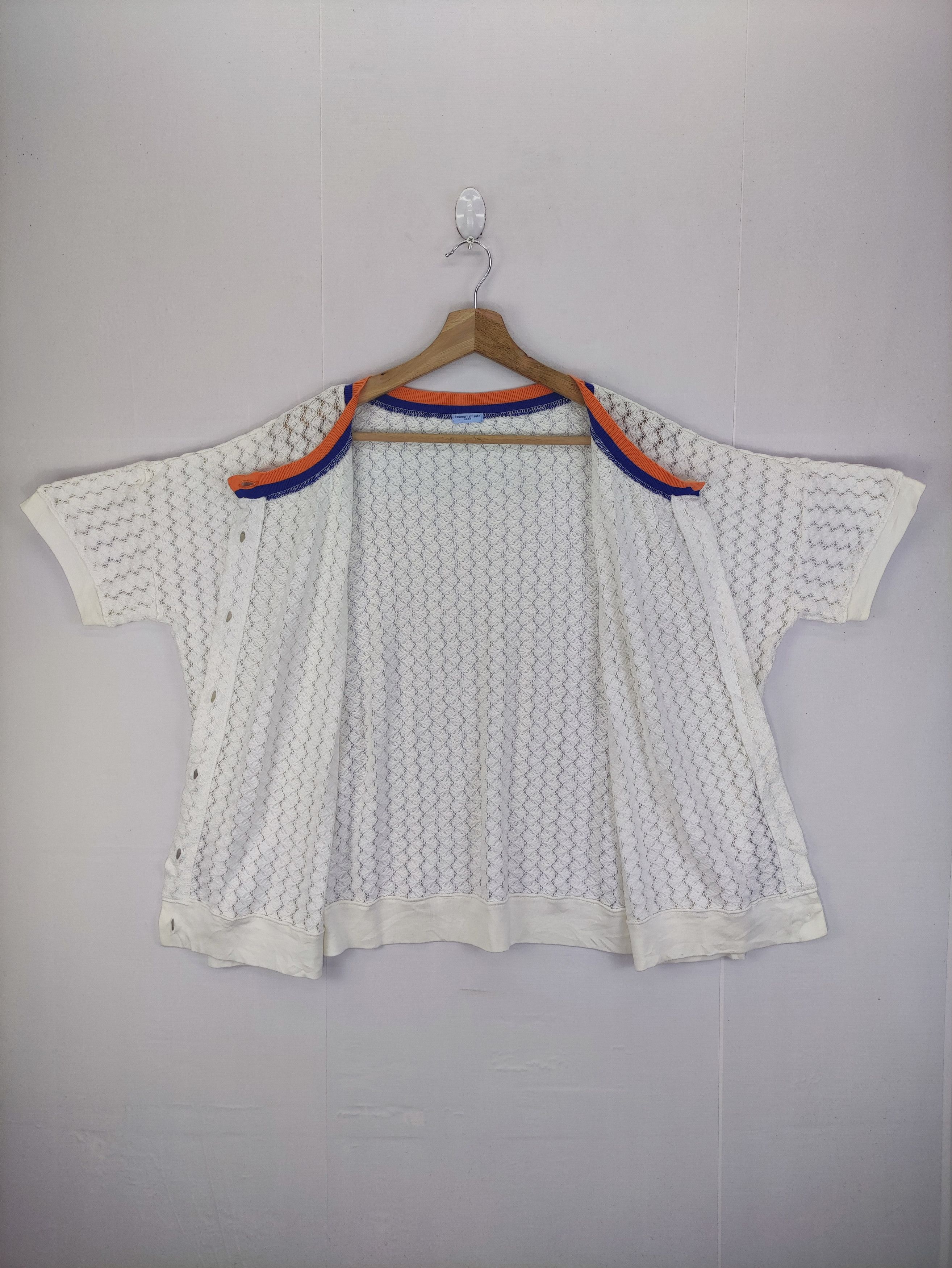 Tsumori Chisato Vintage Tsumori Chisato Room Sweater Short Sleeve Size 3XL / US 20-22 - 3 Thumbnail