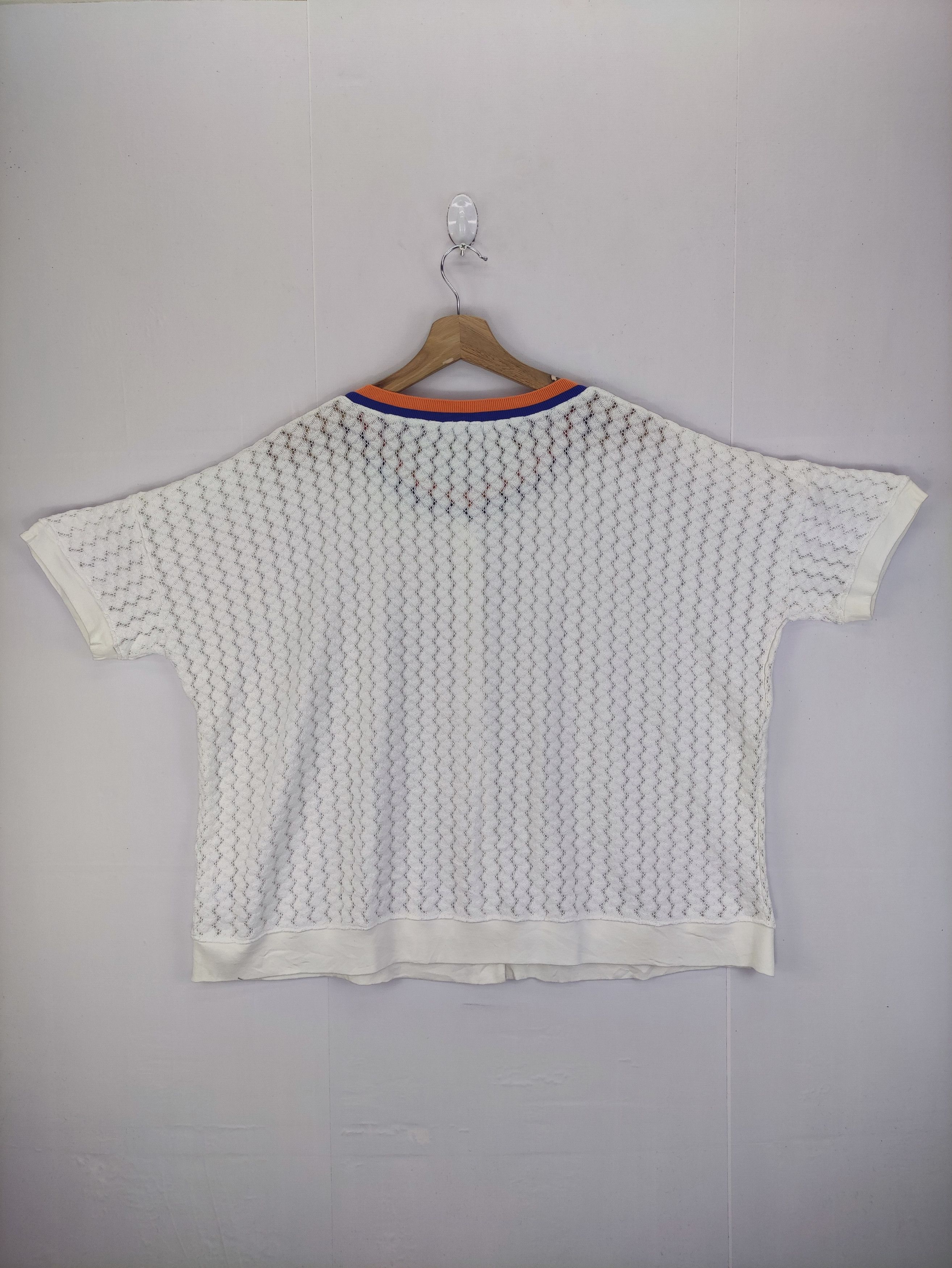 Tsumori Chisato Vintage Tsumori Chisato Room Sweater Short Sleeve Size 3XL / US 20-22 - 6 Thumbnail