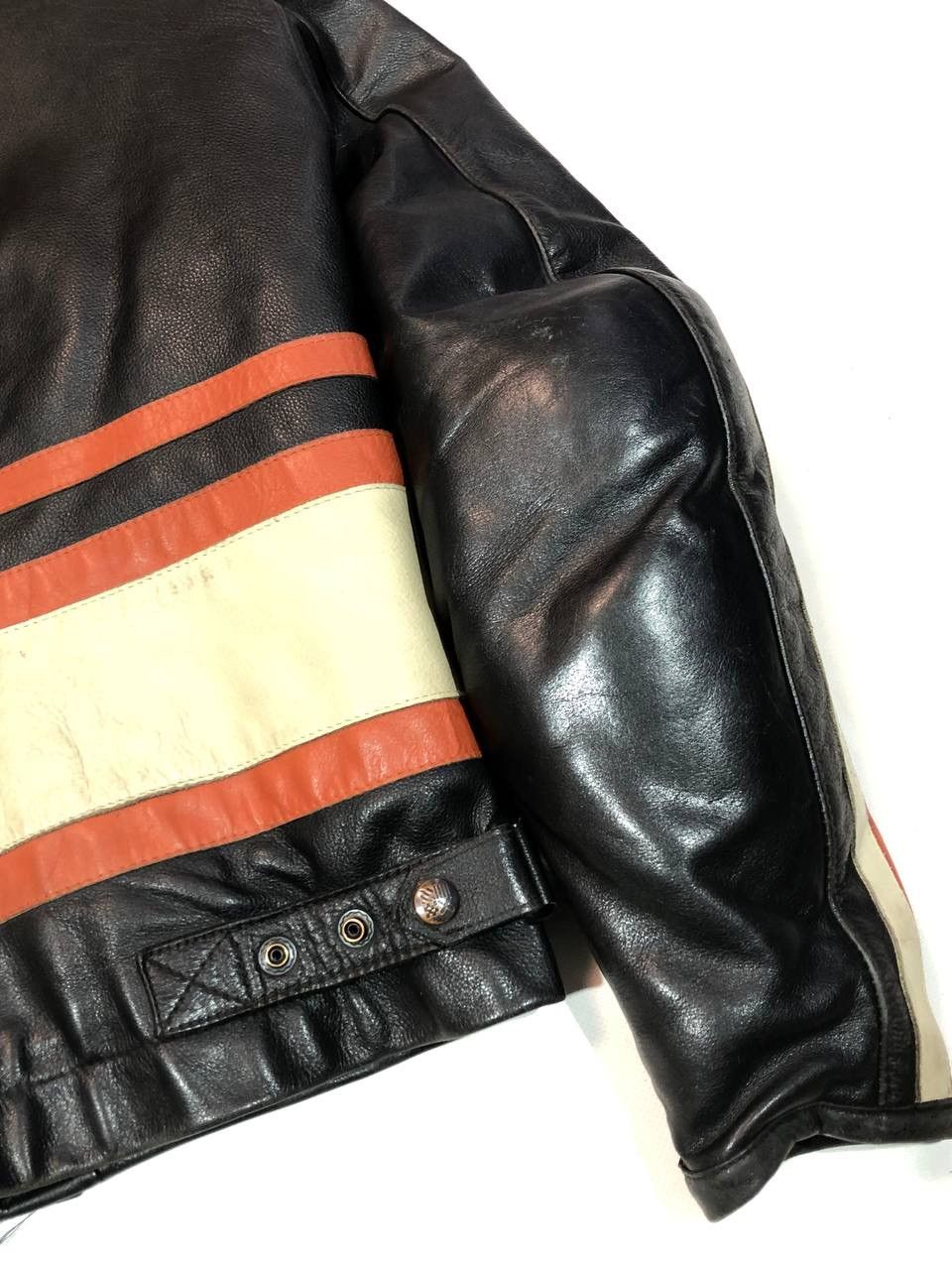 Harley Davidson Spidi Harley Davidson Moto Leather Jacket Vintage Racing Size US M / EU 48-50 / 2 - 10 Thumbnail