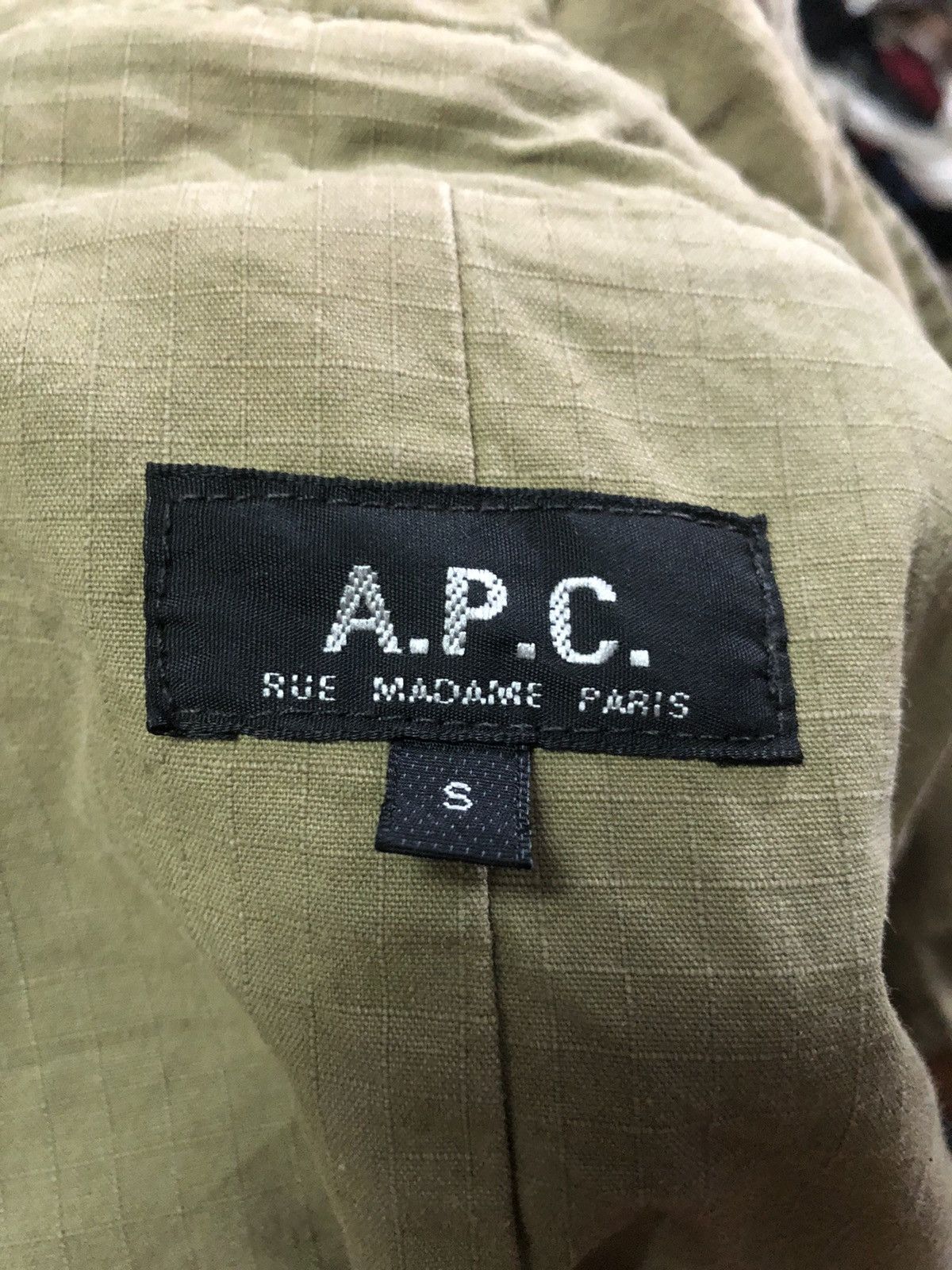 A.P.C. × Japanese Brand VINTAGE A.P.C Parka Military jacket made in Tunisia Size US S / EU 44-46 / 1 - 5 Thumbnail