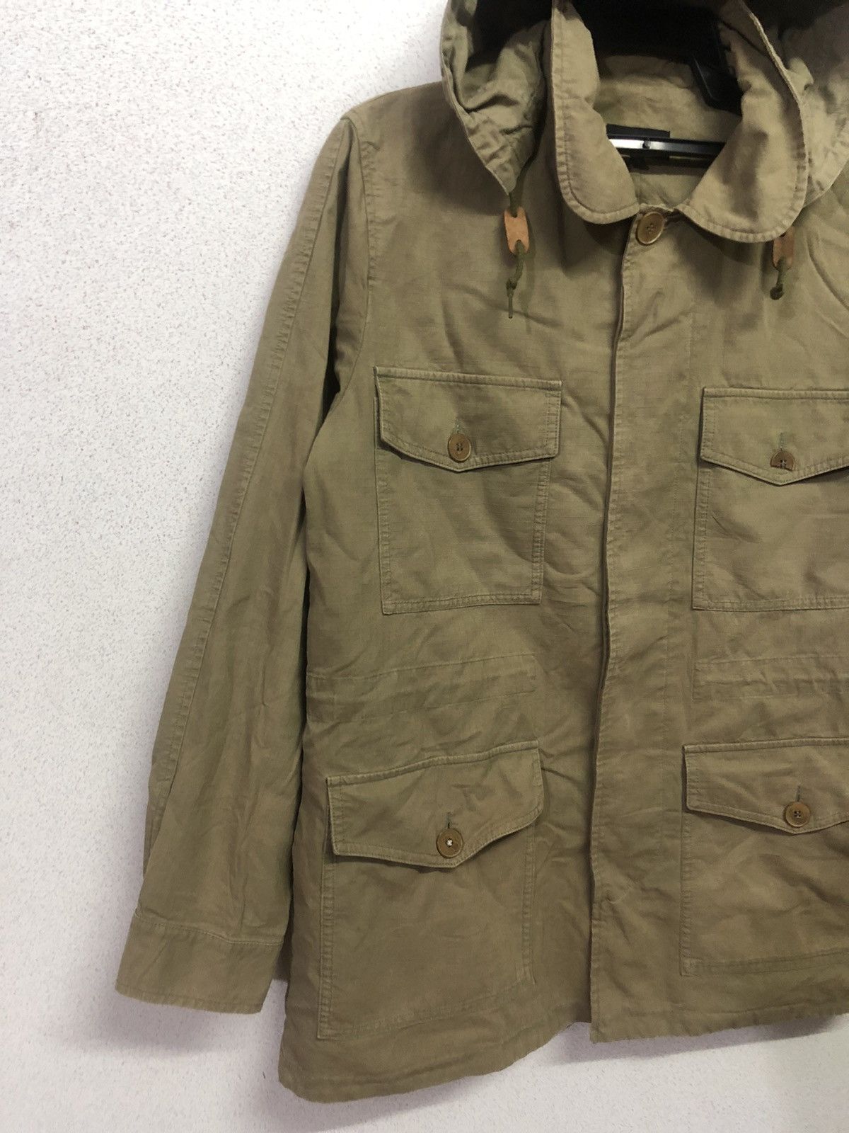 A.P.C. × Japanese Brand VINTAGE A.P.C Parka Military jacket made in Tunisia Size US S / EU 44-46 / 1 - 4 Thumbnail