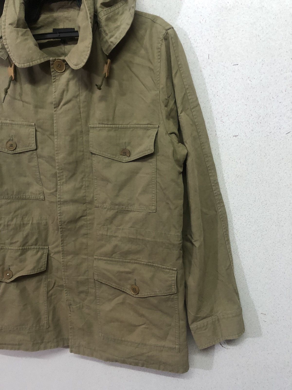 A.P.C. × Japanese Brand VINTAGE A.P.C Parka Military jacket made in Tunisia Size US S / EU 44-46 / 1 - 3 Thumbnail