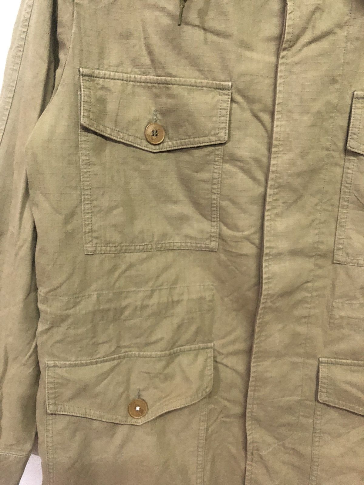 A.P.C. × Japanese Brand VINTAGE A.P.C Parka Military jacket made in Tunisia Size US S / EU 44-46 / 1 - 12 Thumbnail