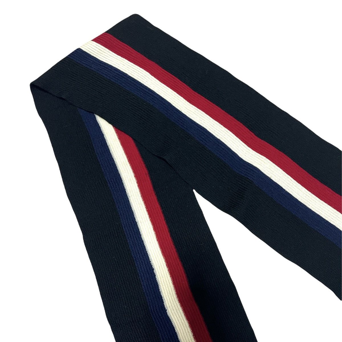 Moncler Moncler Striped Knit Scarf Size ONE SIZE - 2 Thumbnail