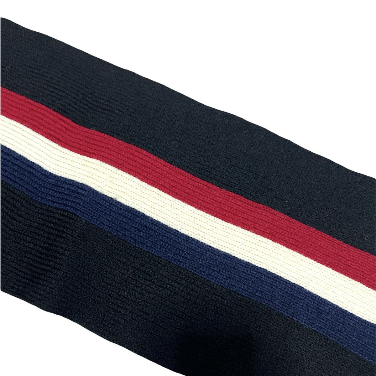 Moncler Moncler Striped Knit Scarf Size ONE SIZE - 3 Thumbnail