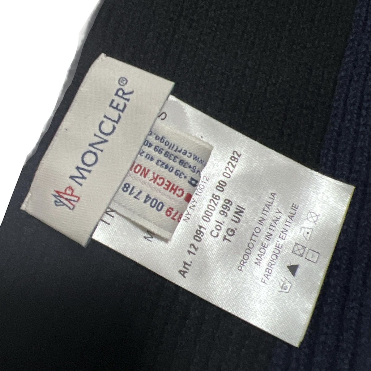 Moncler Moncler Striped Knit Scarf Size ONE SIZE - 5 Thumbnail