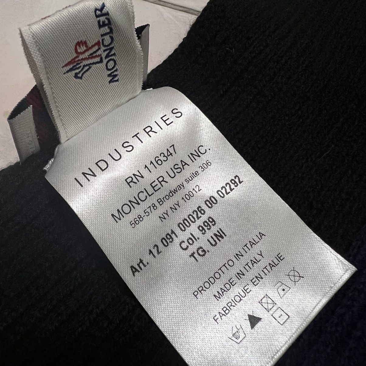 Moncler Moncler Striped Knit Scarf Size ONE SIZE - 6 Thumbnail