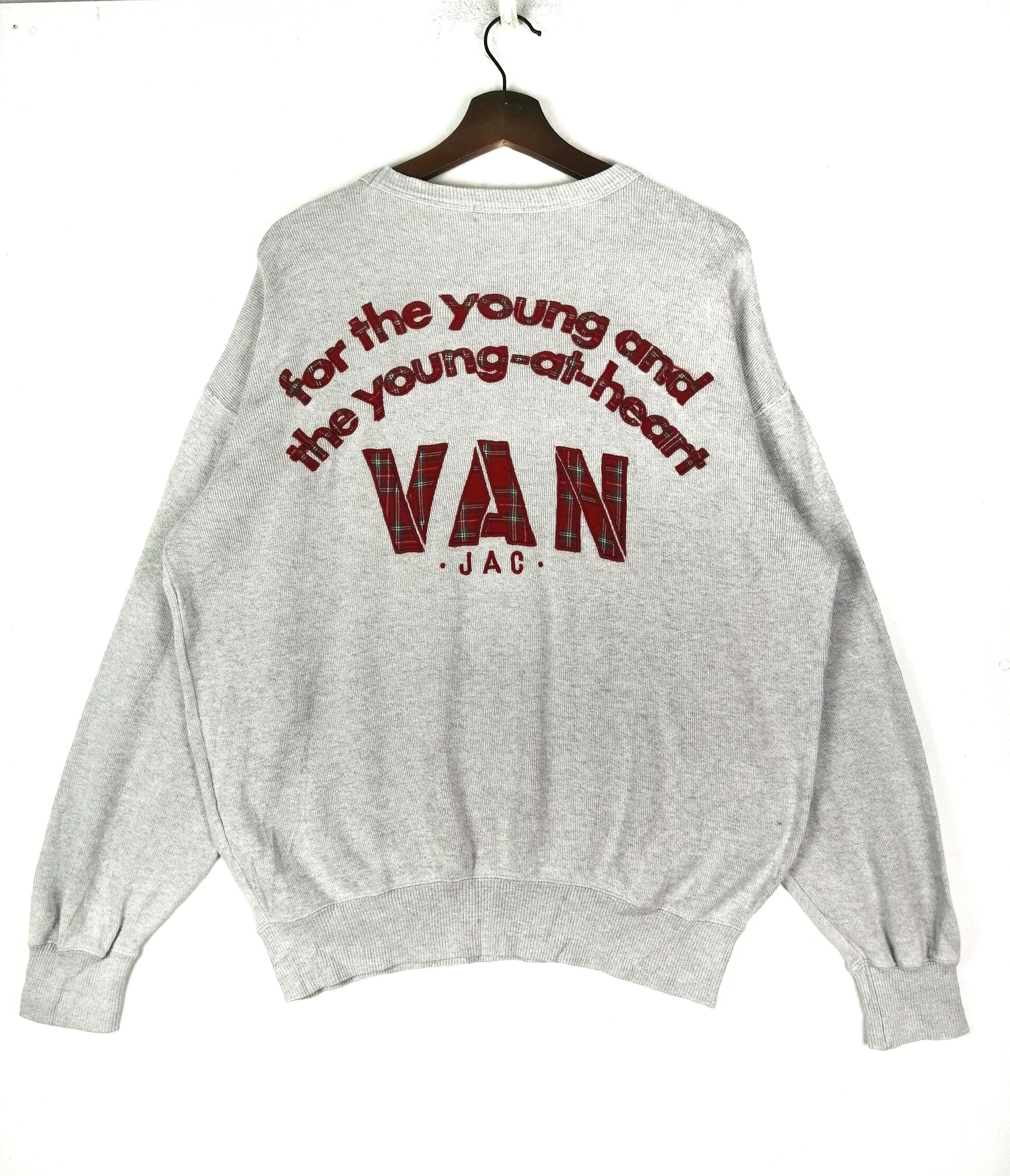 Japanese Brand × Van × Vintage Vintage Van Jac Sweatshirt Size US M / EU 48-50 / 2 - 1 Thumbnail