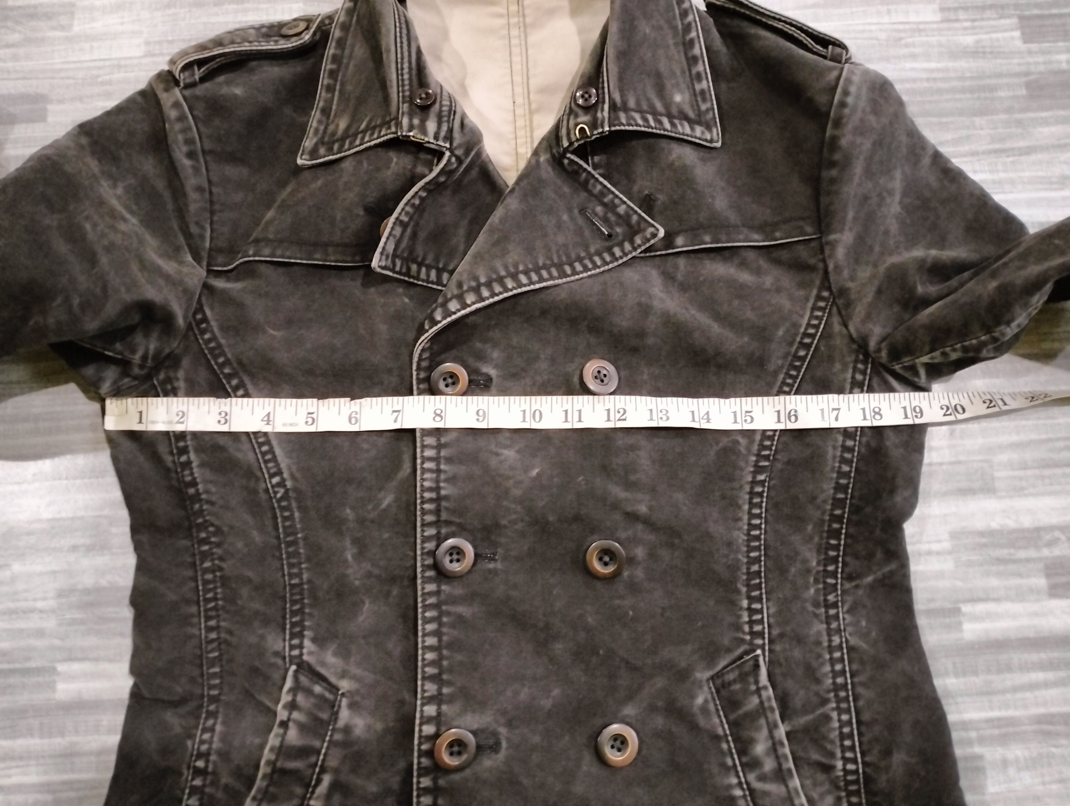 Issey Miyake Issey Miyake TeteHomme Double Breasted Coat Jacket StoneWash Size US S / EU 44-46 / 1 - 24 Thumbnail