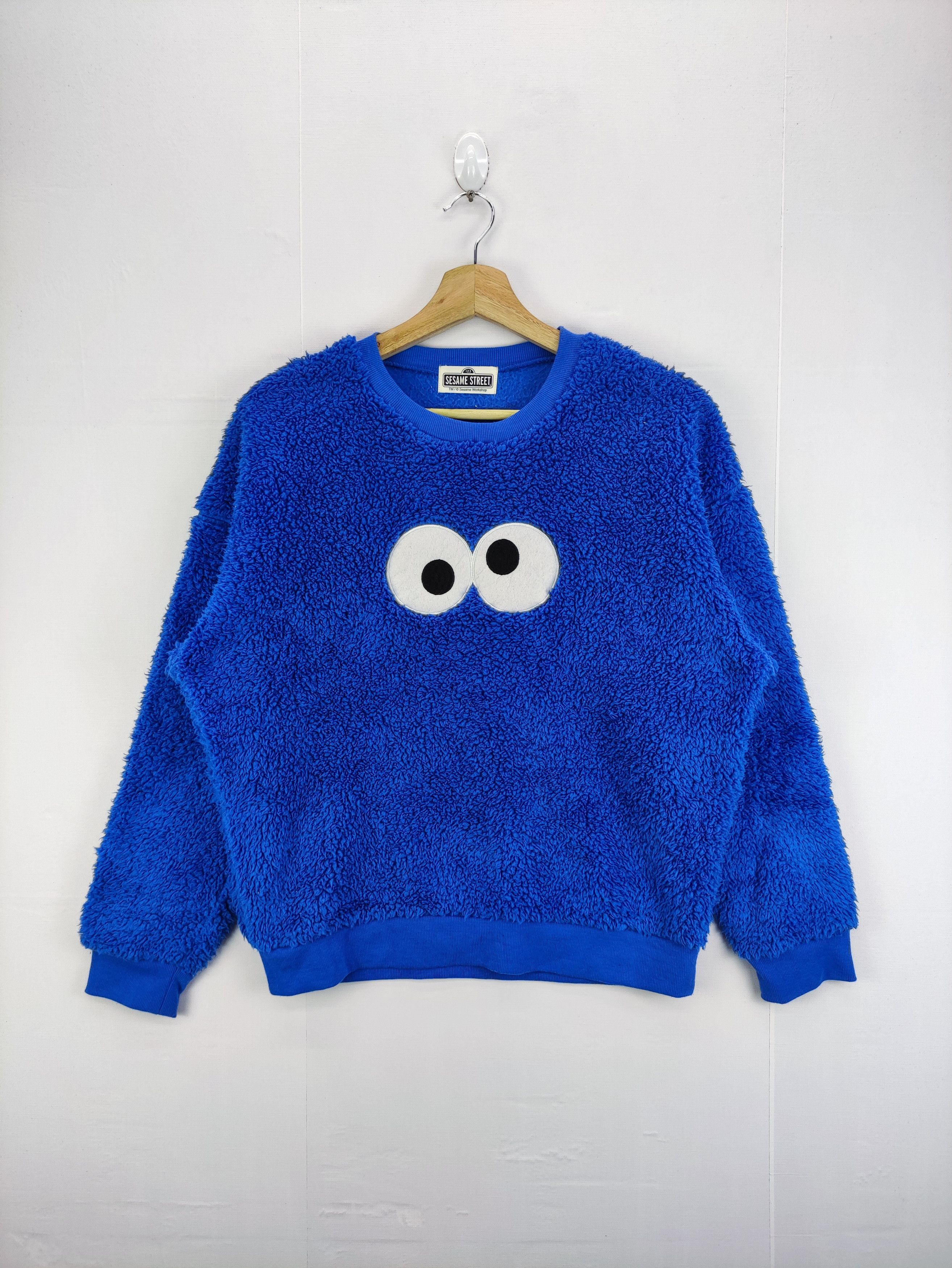 Cartoon Network Vintage Sesame Street Sweater Fleece jumper Size US M / EU 48-50 / 2 - 1 Thumbnail