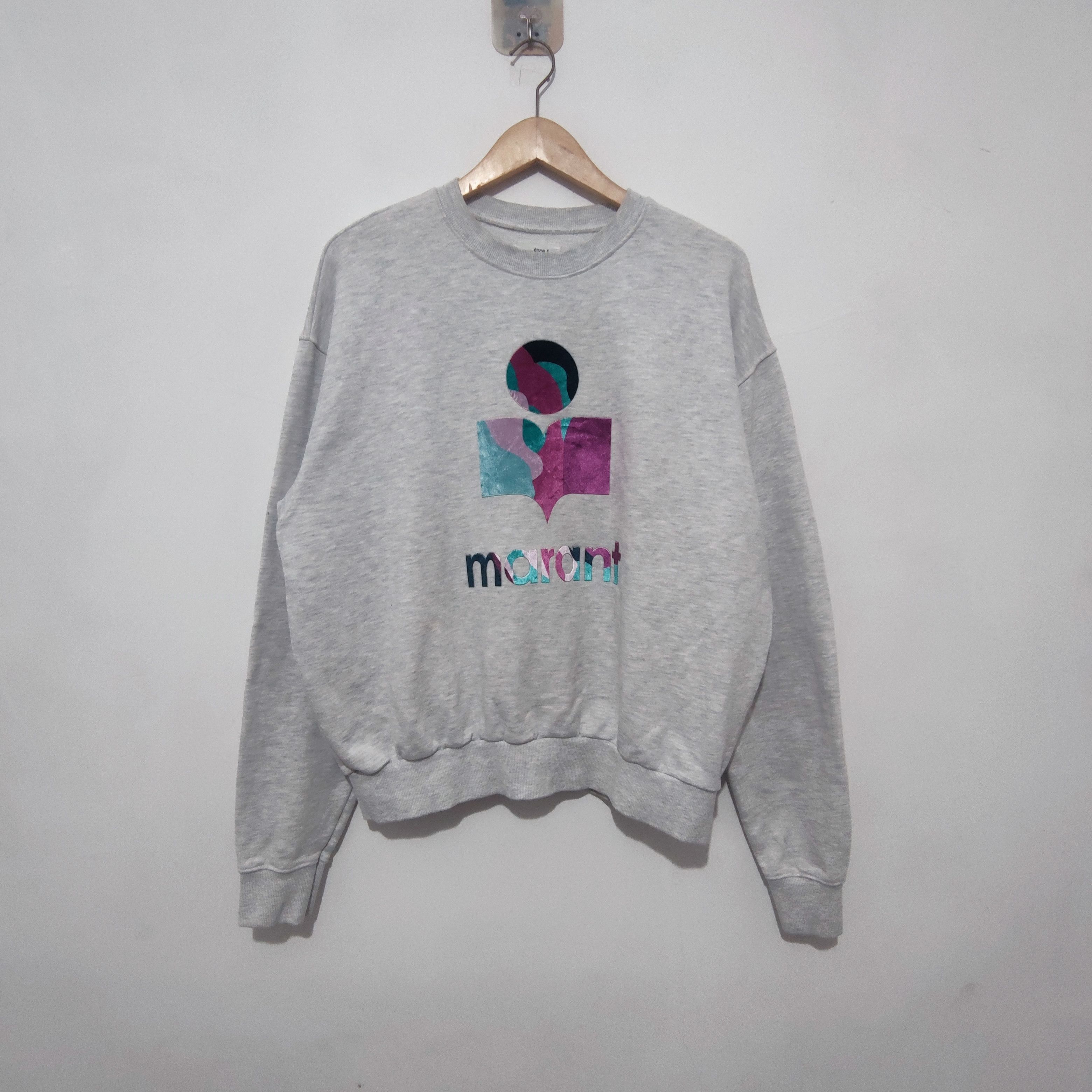 Isabel Marant Isabel Marant Sweatshirt Velvet Logo Size US M / EU 48-50 / 2 - 1 Thumbnail