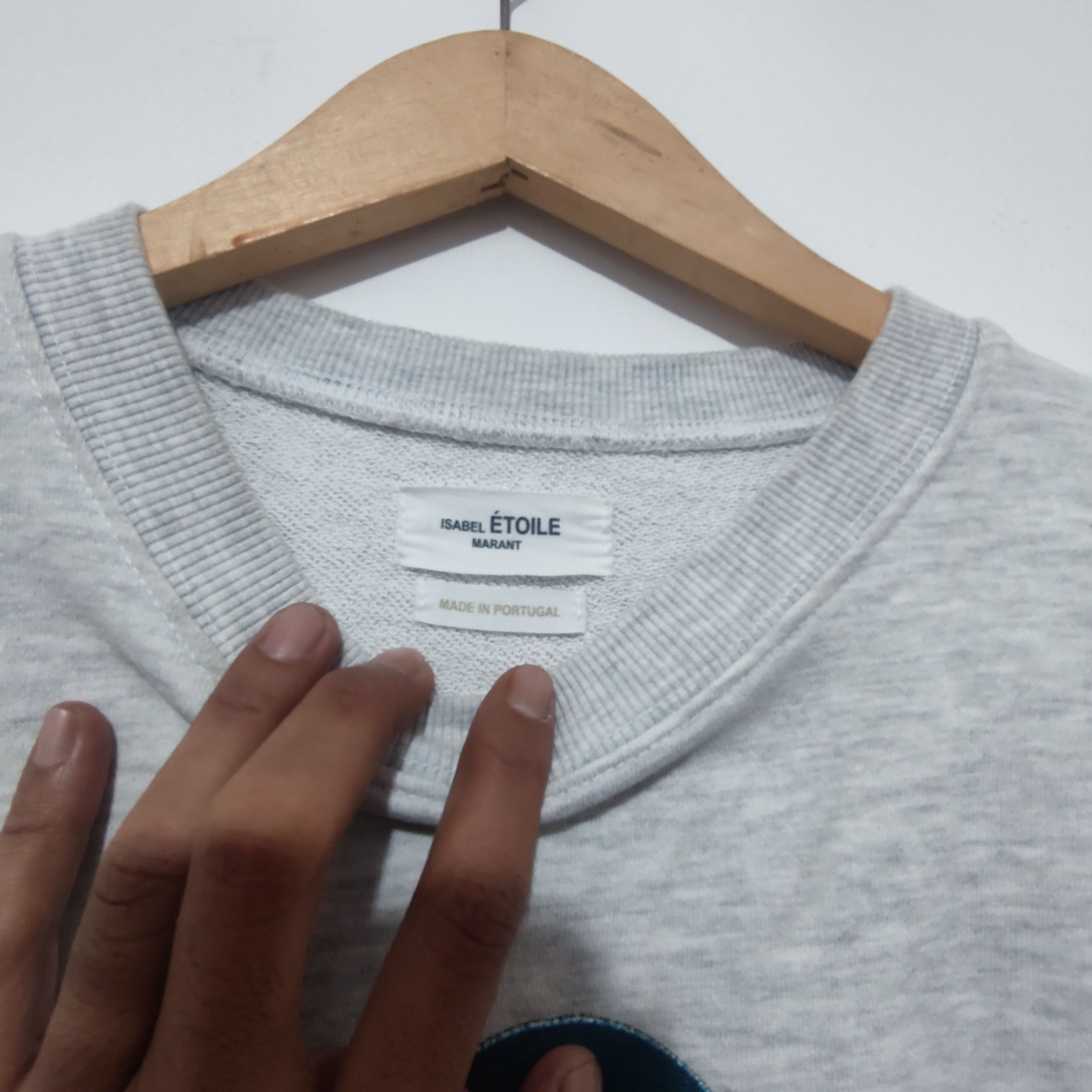 Isabel Marant Isabel Marant Sweatshirt Velvet Logo Size US M / EU 48-50 / 2 - 5 Thumbnail
