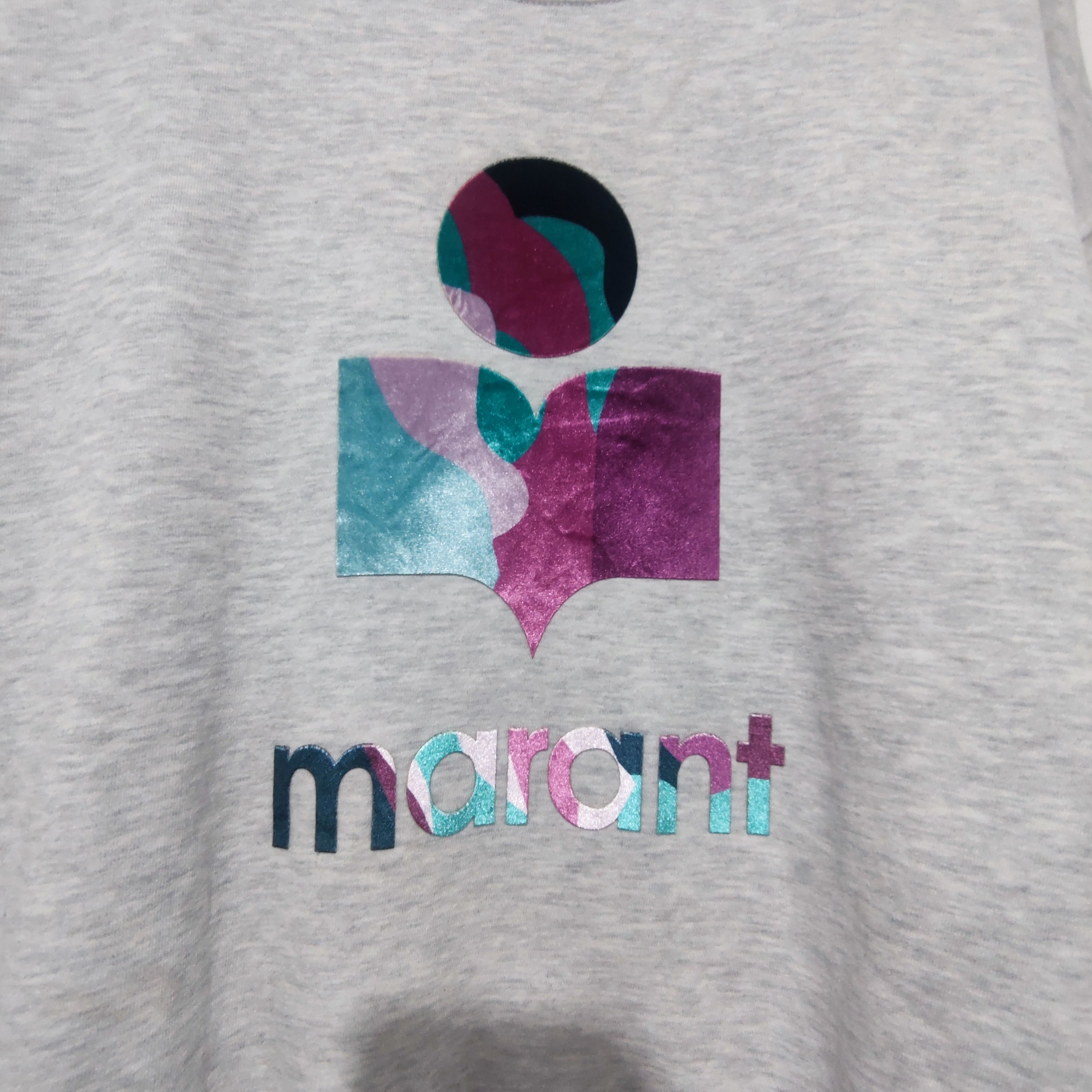 Isabel Marant Isabel Marant Sweatshirt Velvet Logo Size US M / EU 48-50 / 2 - 3 Thumbnail