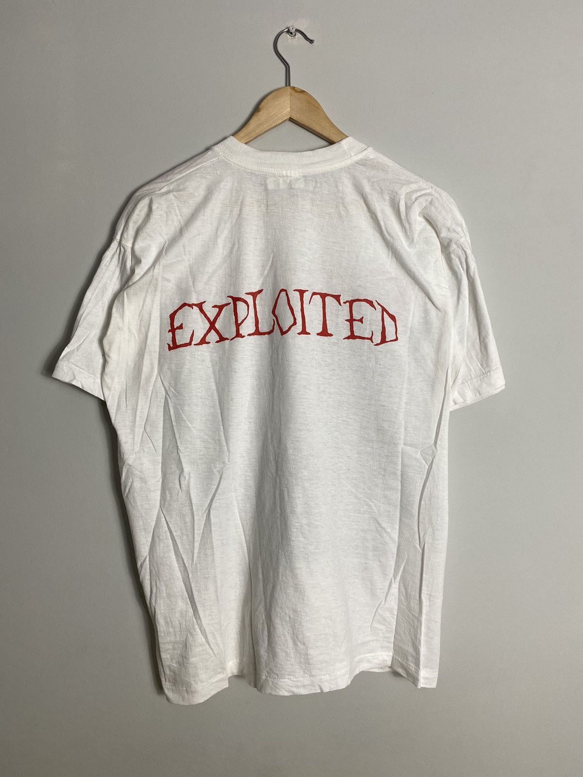 Band Tees Vintage The Exploited Death Before Dishonour 90s Band Tee Size US L / EU 52-54 / 3 - 2 Thumbnail