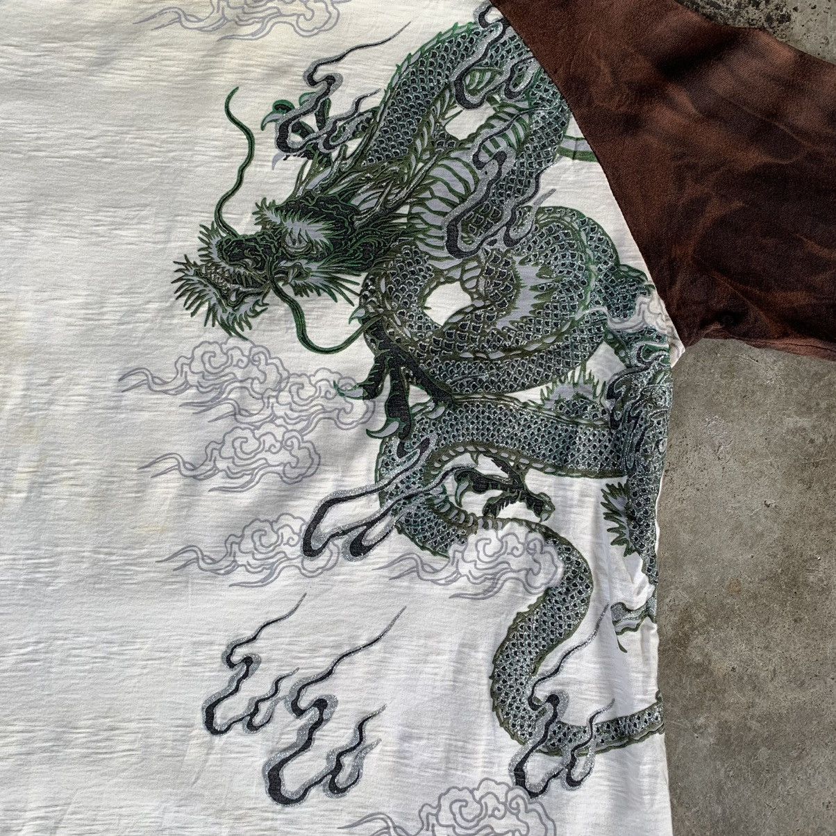 Japanese Brand Sukajan long sleeve dragon tiger shirt tee Size US L / EU 52-54 / 3 - 3 Thumbnail