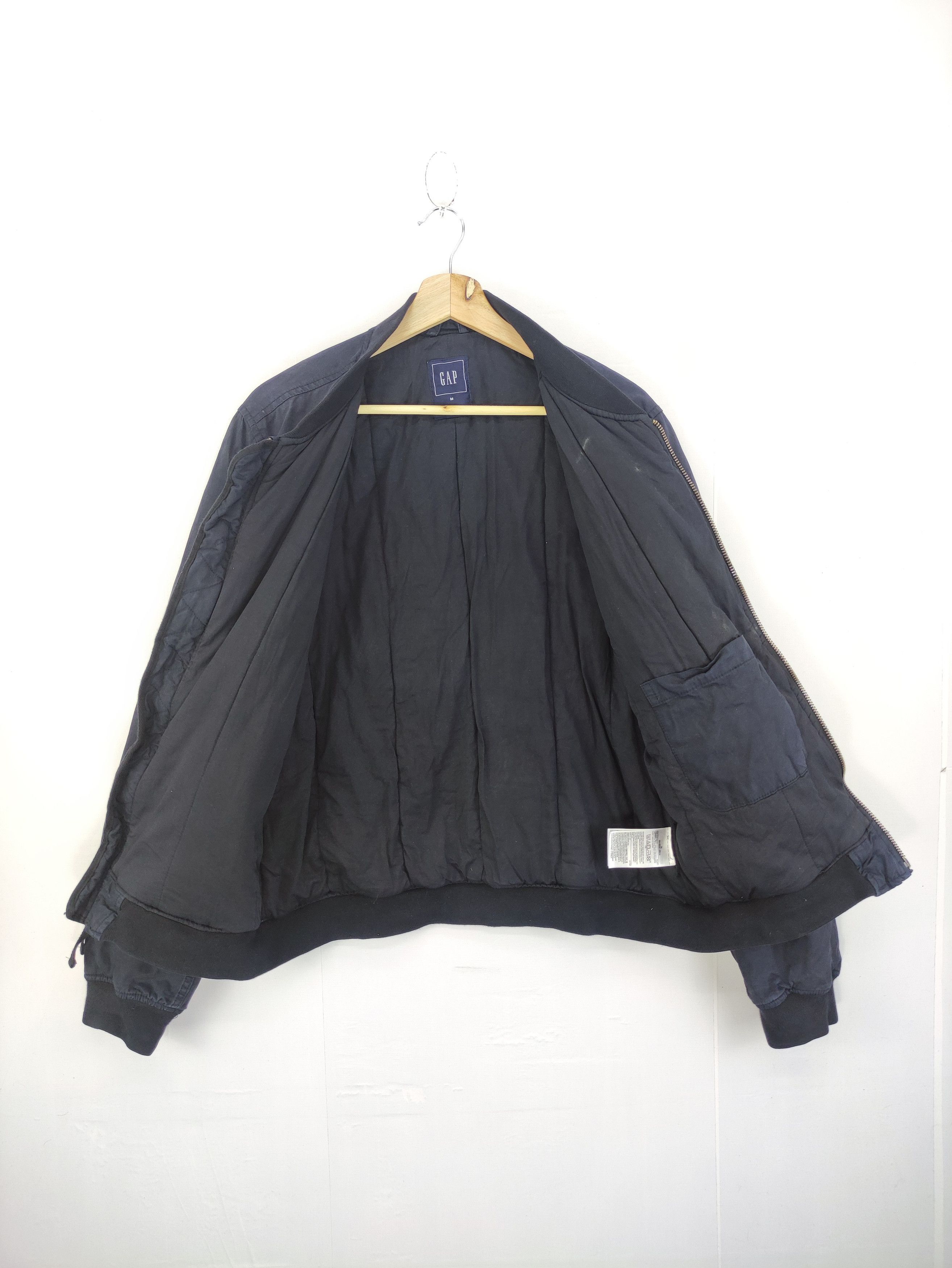 Gap Vintage Gap Bomber Jacket Style Zipper Size US L / EU 52-54 / 3 - 4 Thumbnail