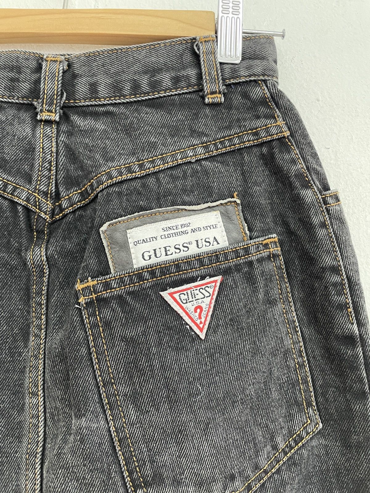 Georges Marciano Vintage GUESS GEORGES MARCIANO Size 24" / US 00 / IT 34 - 4 Thumbnail