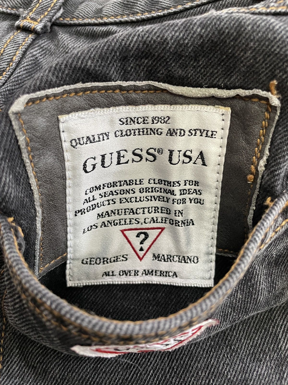 Georges Marciano Vintage GUESS GEORGES MARCIANO Size 24" / US 00 / IT 34 - 8 Thumbnail
