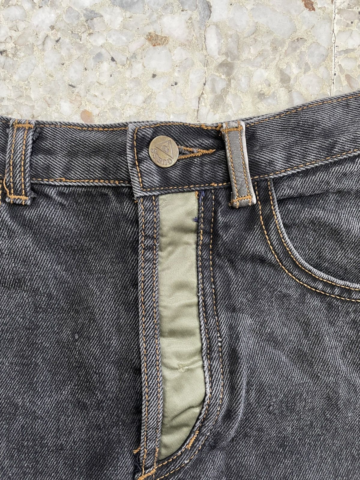 Georges Marciano Vintage GUESS GEORGES MARCIANO Size 24" / US 00 / IT 34 - 3 Thumbnail