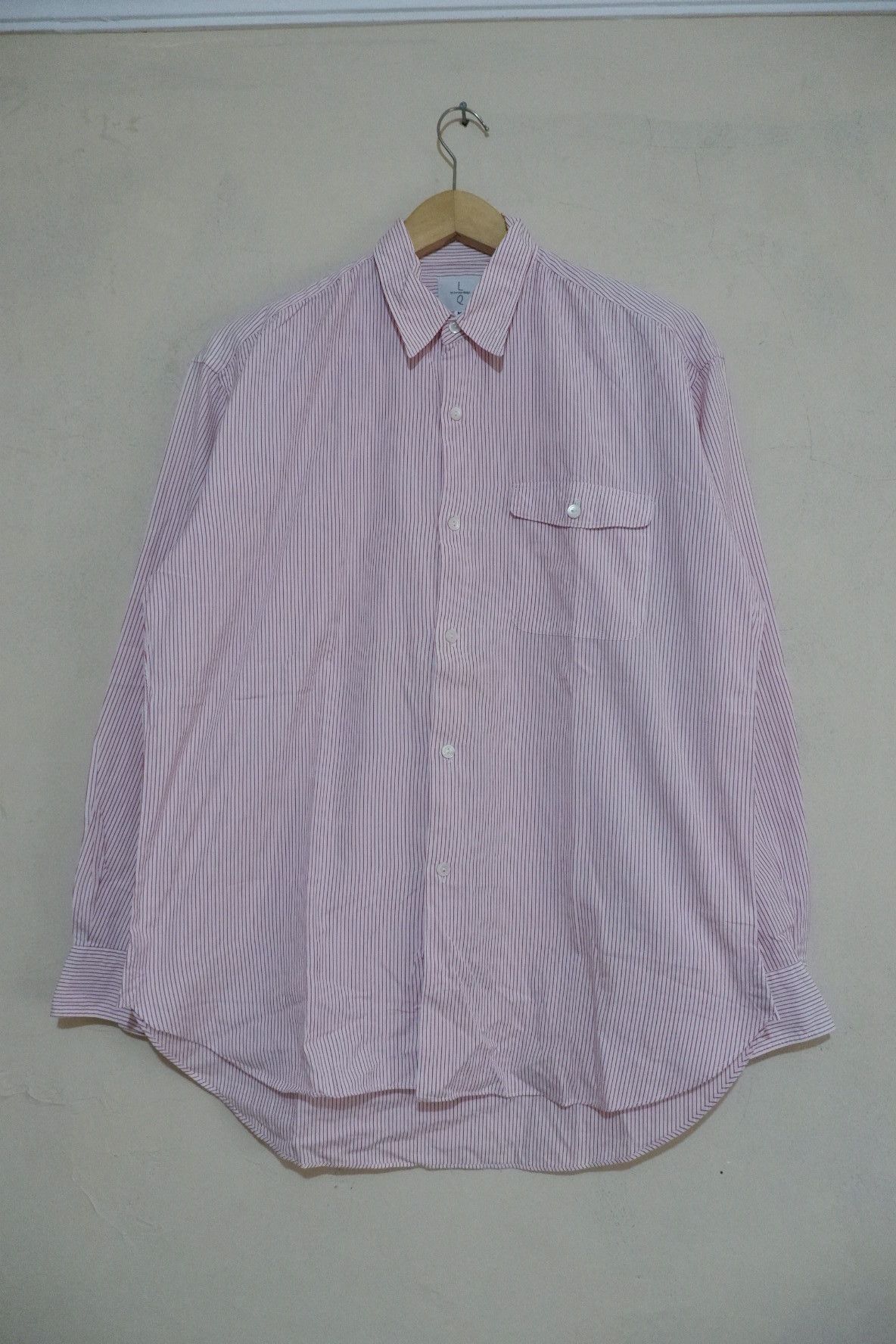Yohji Yamamoto Vintage L.Q Y's For Men Yohji Yamamoto Button Shirt Size US M / EU 48-50 / 2 - 1 Thumbnail