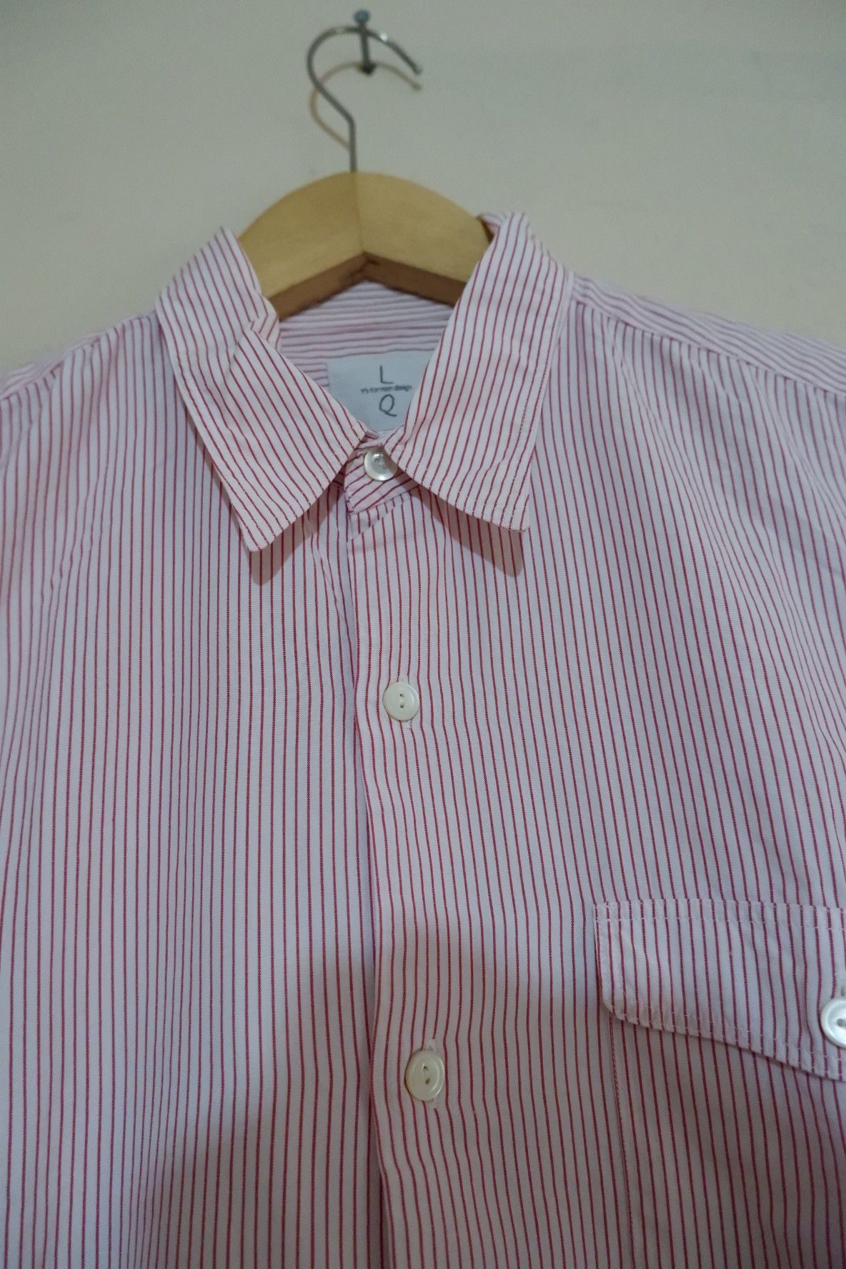 Yohji Yamamoto Vintage L.Q Y's For Men Yohji Yamamoto Button Shirt Size US M / EU 48-50 / 2 - 3 Thumbnail