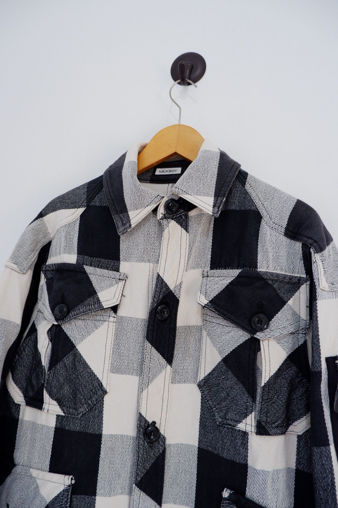 Beauty Beast Vintage 2000s MILKBOY Big Pocket Parka Jacket Size US L / EU 52-54 / 3 - 5 Thumbnail