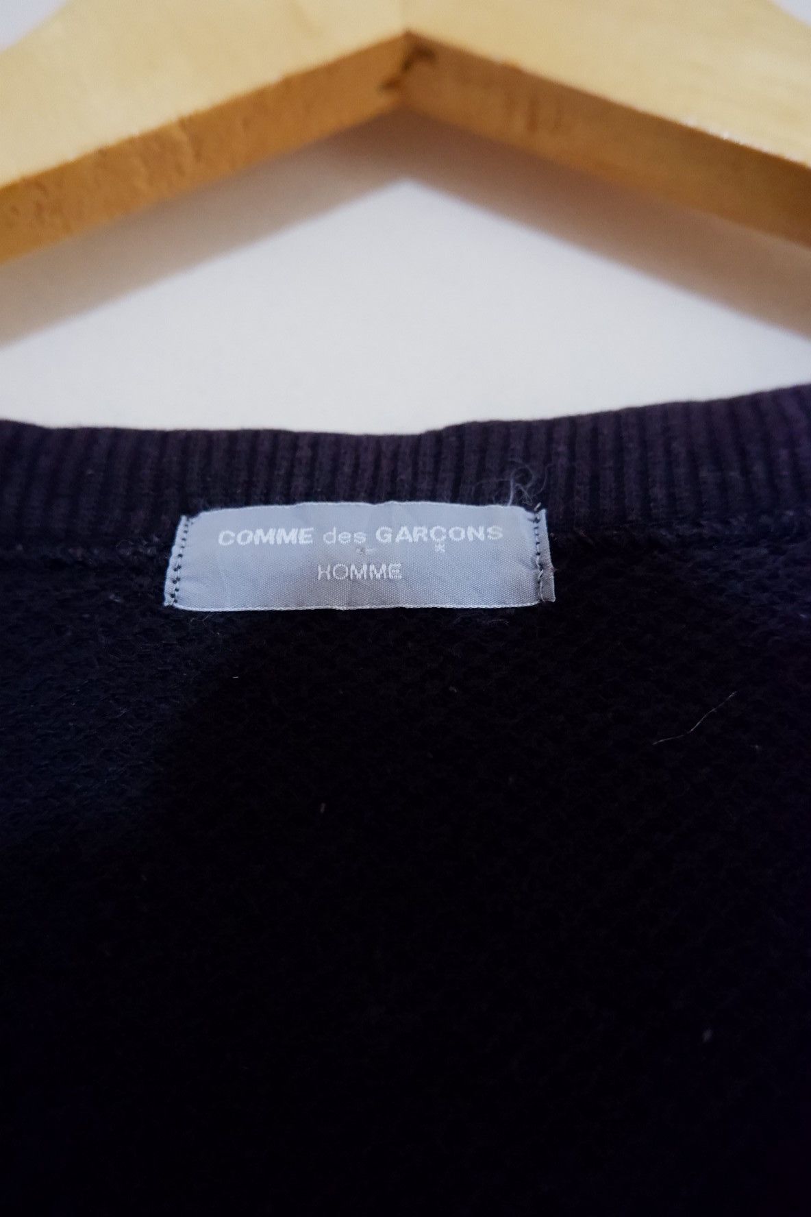 Comme des Garcons Homme Vintage 1988 - 1989 Comme Des Garcons Staff Sweaters Size US M / EU 48-50 / 2 - 9 Thumbnail