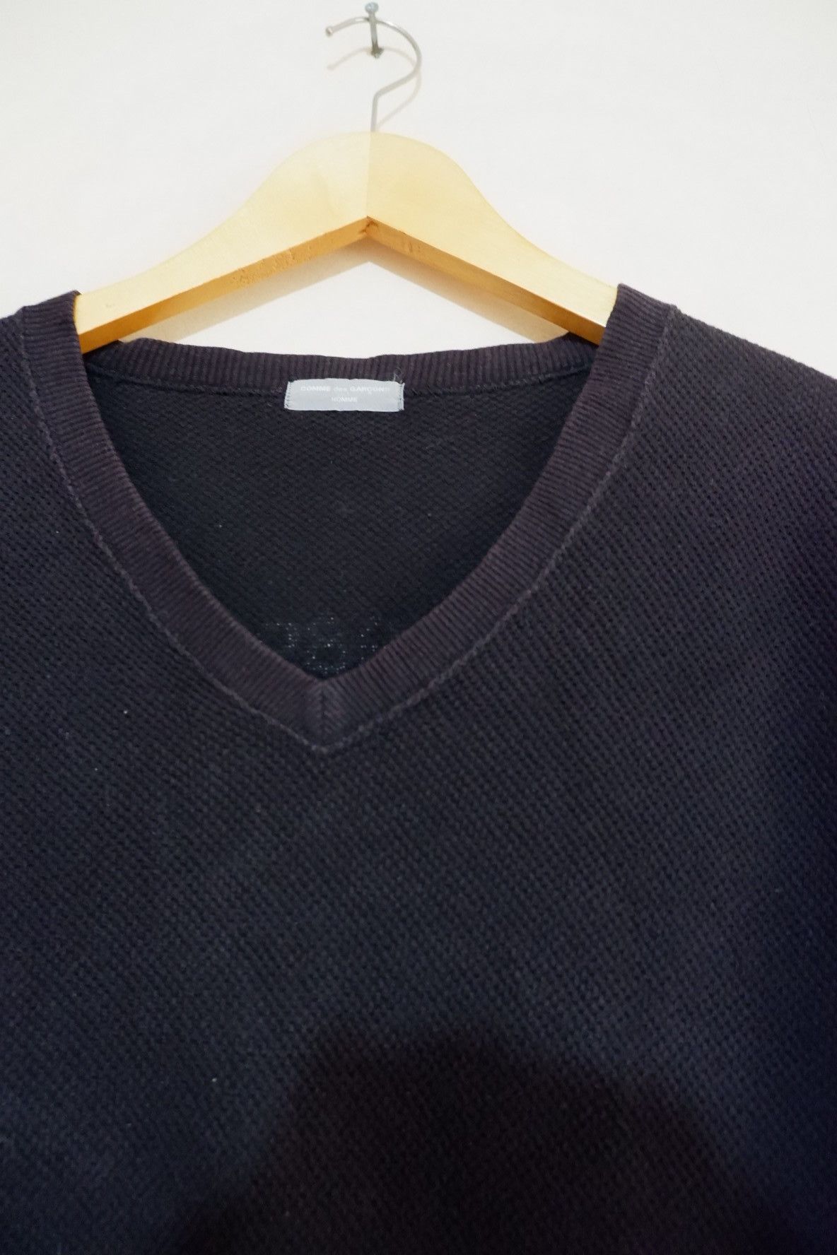 Comme des Garcons Homme Vintage 1988 - 1989 Comme Des Garcons Staff Sweaters Size US M / EU 48-50 / 2 - 10 Thumbnail