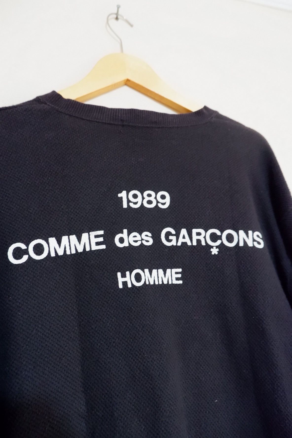 Comme des Garcons Homme Vintage 1988 - 1989 Comme Des Garcons Staff Sweaters Size US M / EU 48-50 / 2 - 2 Thumbnail