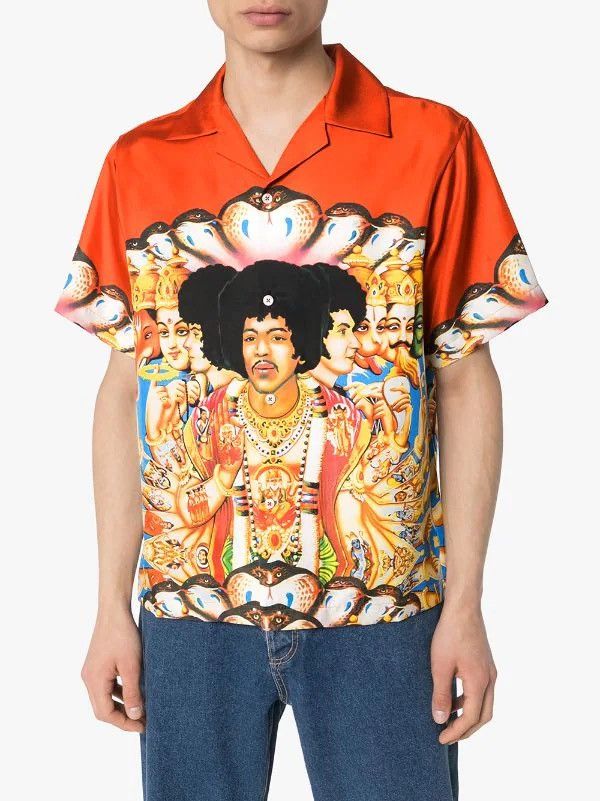 Amiri Amiri SS20 Jimi Hendrix Shirt Size US M / EU 48-50 / 2 - 2 Thumbnail