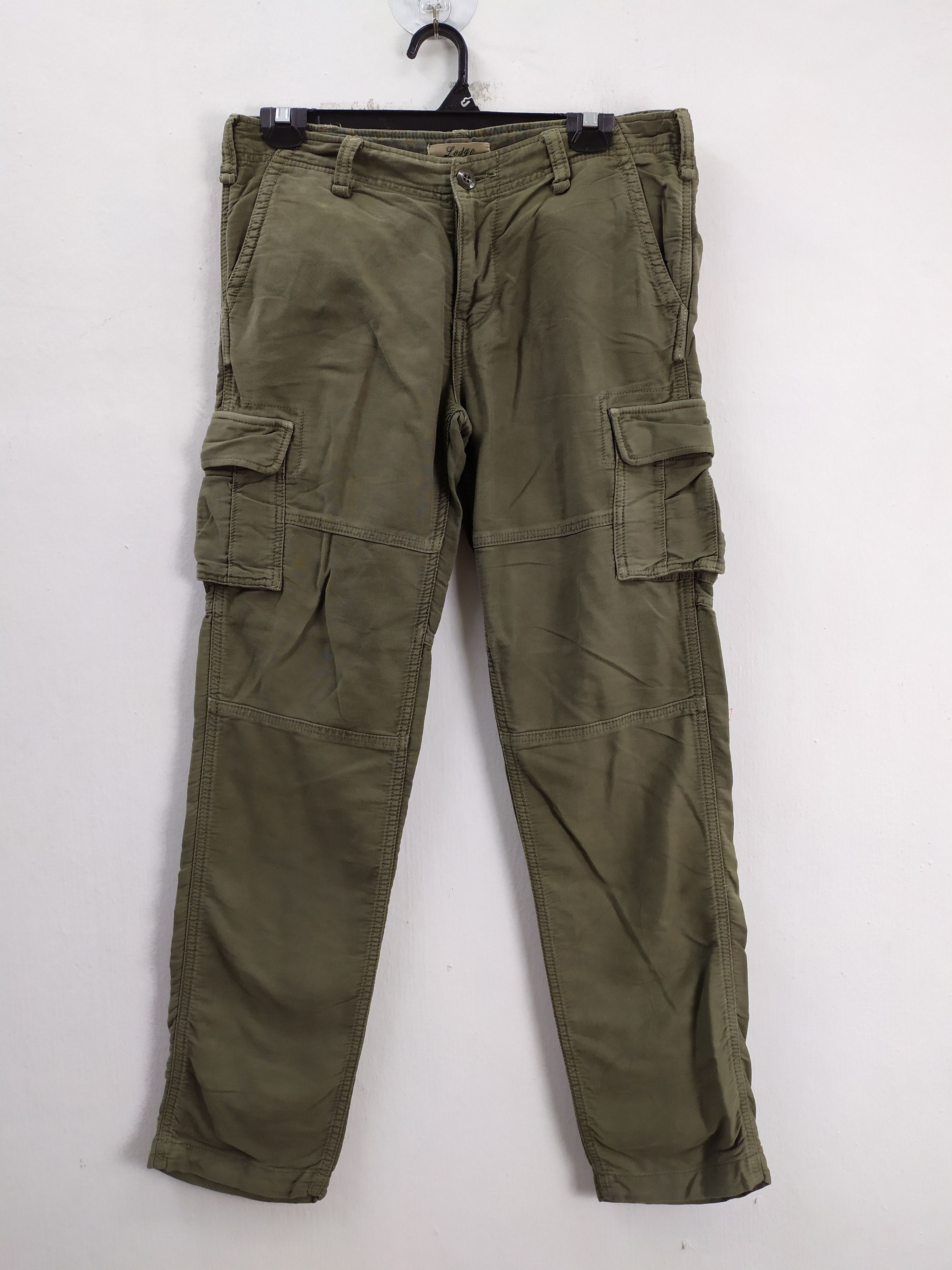 Japanese Brand × Vintage VINTAGE LODGE FADED CARGO PANTS Size US 29 - 1 Thumbnail