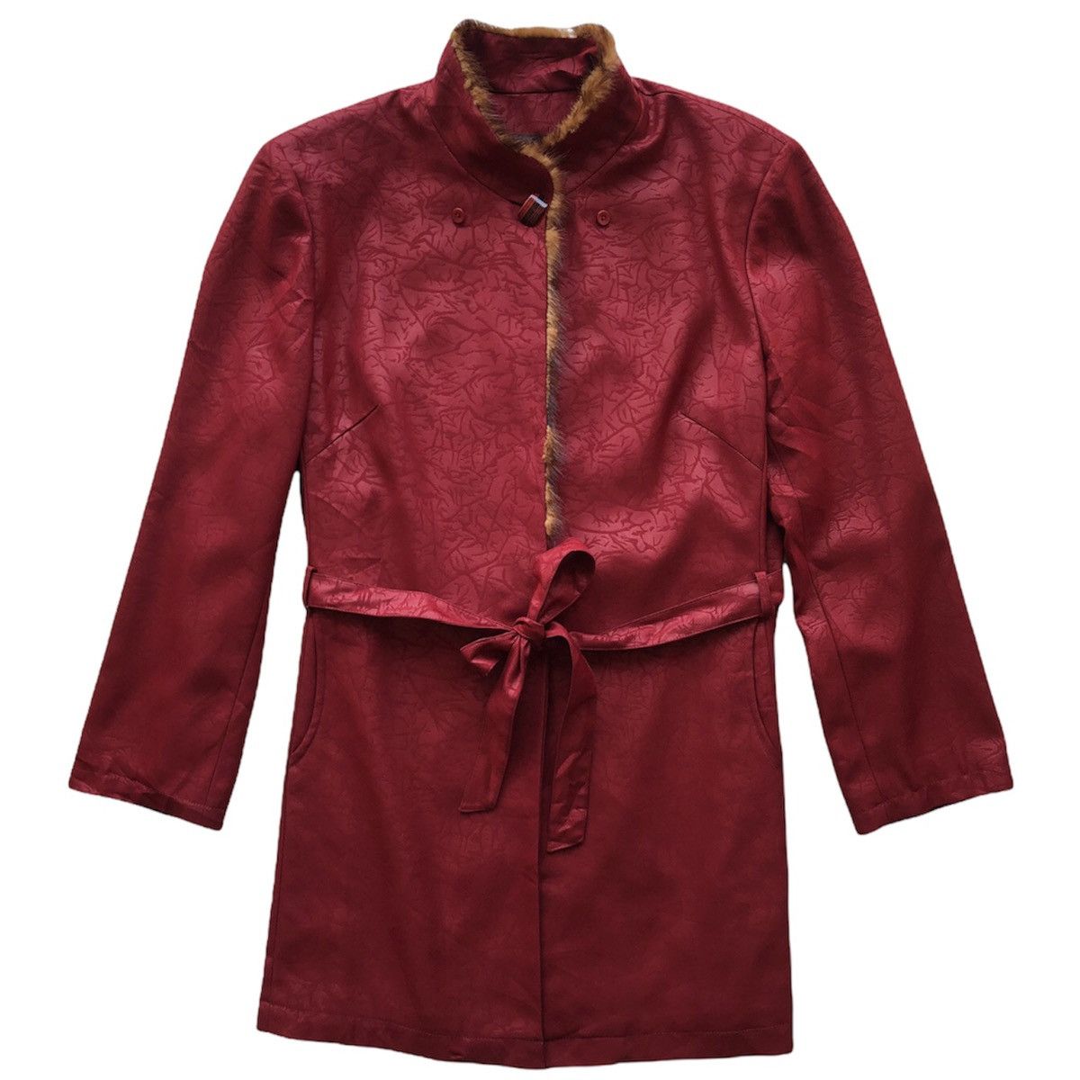 Japanese Brand Vintage 90's Single Breasted Trench Jacket by Leomarina Size M / US 6-8 / IT 42-44 - 1 Thumbnail