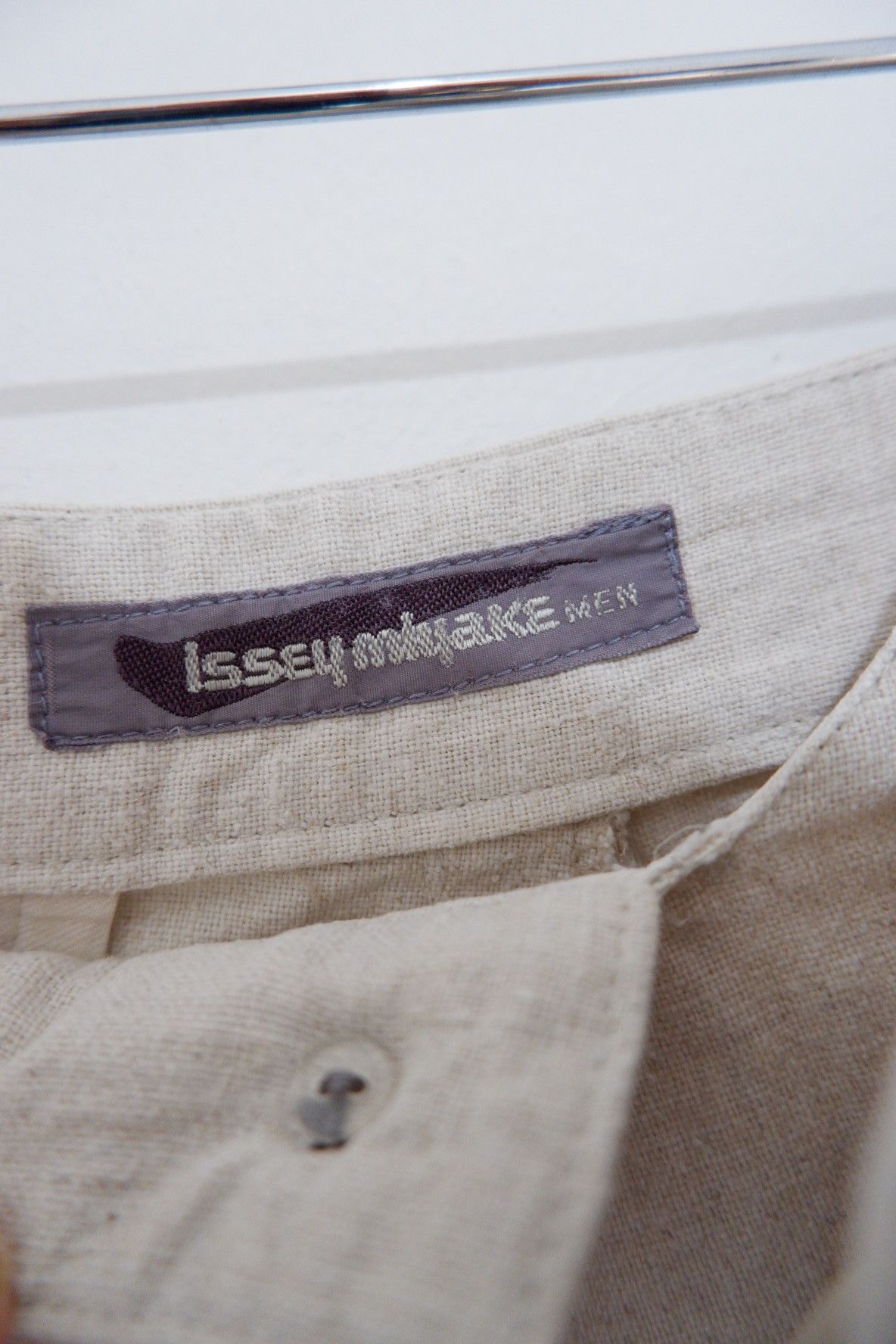 Issey Miyake Vintage 90s Issey Miyake Men Linen Pants Size US 28 / EU 44 - 8 Thumbnail