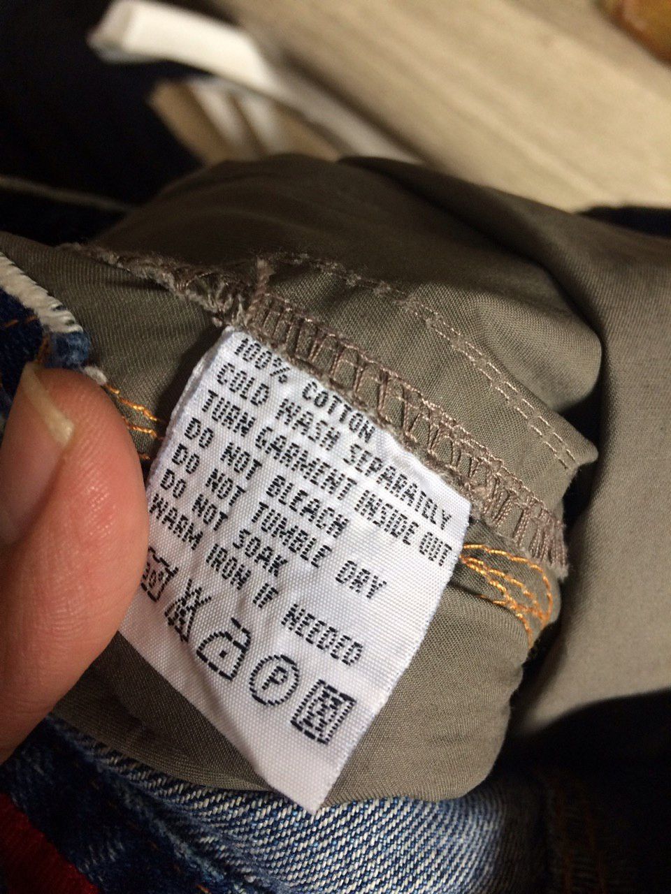 Japanese Brand Tough Jeans Smith Reconstructed Cargo Pants Size US 32 / EU 48 - 8 Thumbnail