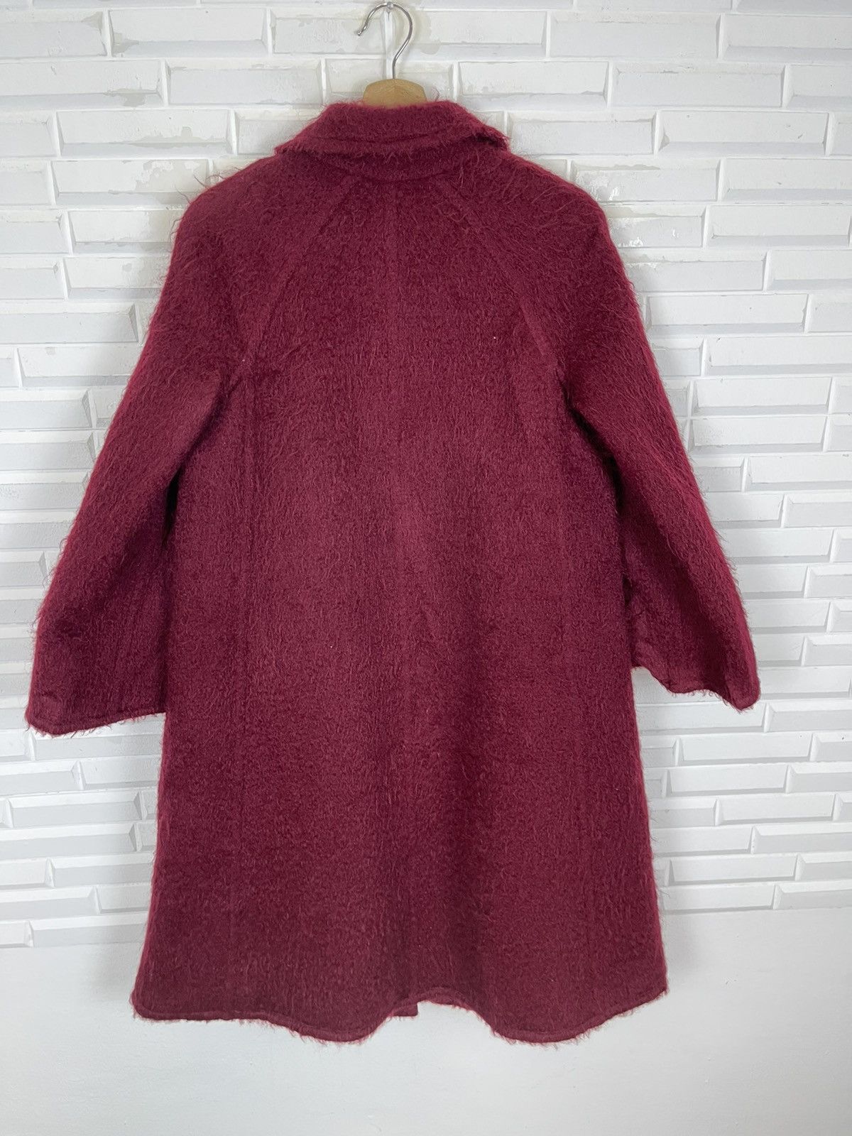 Vintage VINTAGE GIL COUTIN PARIS MOHAIR LONG COAT Size M / US 6-8 / IT 42-44 - 3 Thumbnail