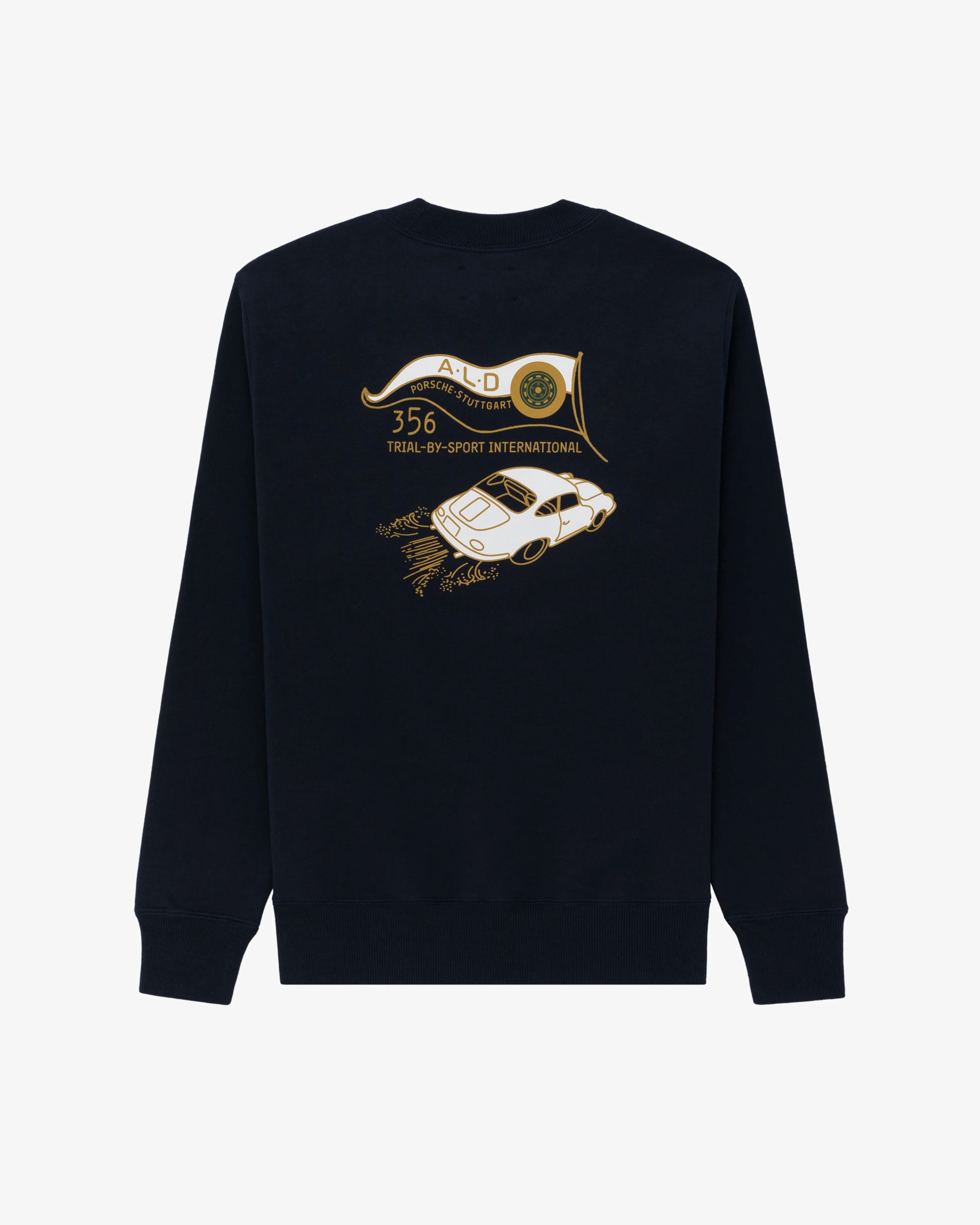 Aime Leon Dore × Porsche Design ALD / Porsche 356 Crewneck Sweatshirt Size US L / EU 52-54 / 3 - 1 Thumbnail